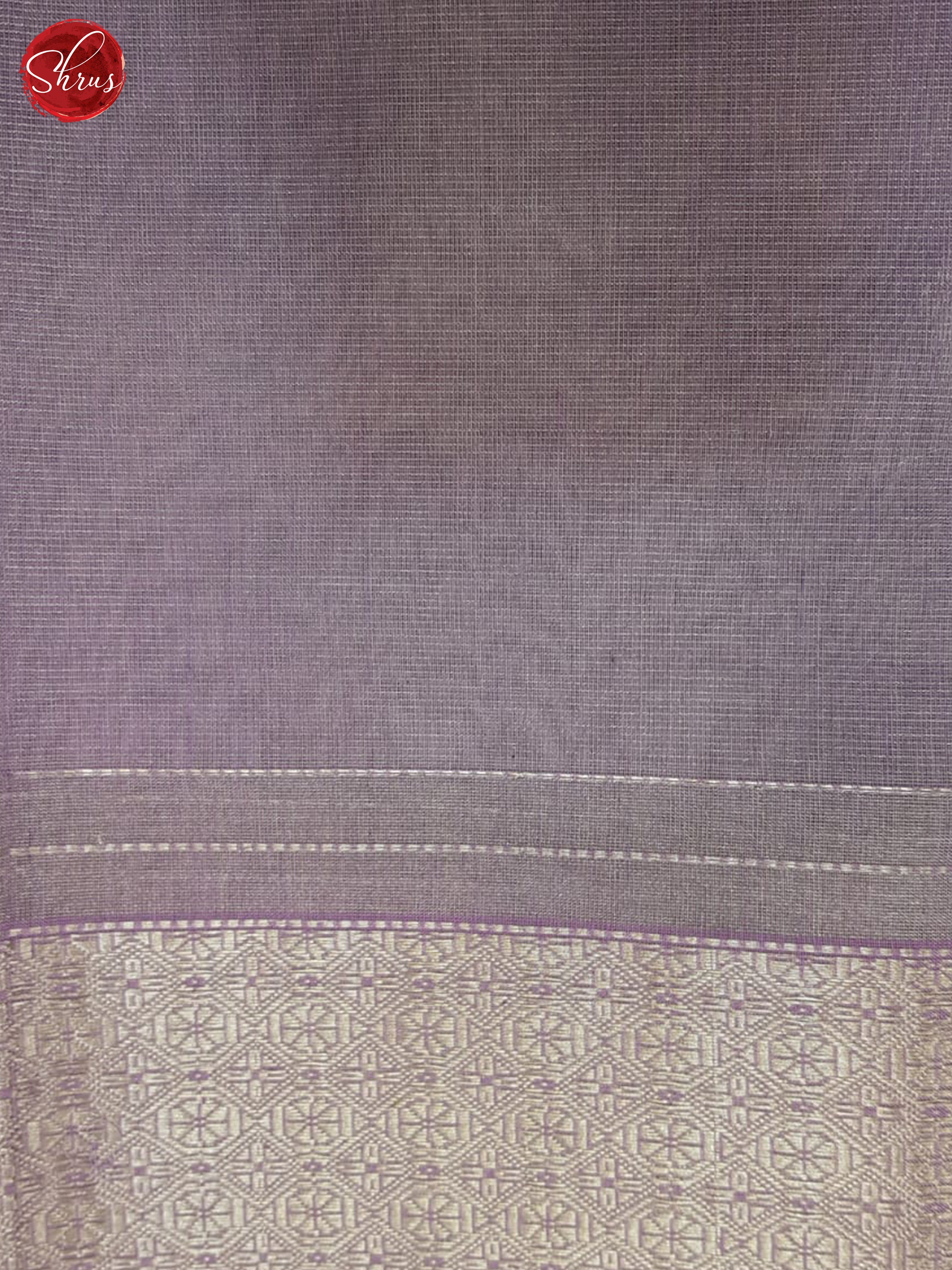 Lavender(single Tone) - Maheshwari silkcotton Saree - Shop on ShrusEternity.com