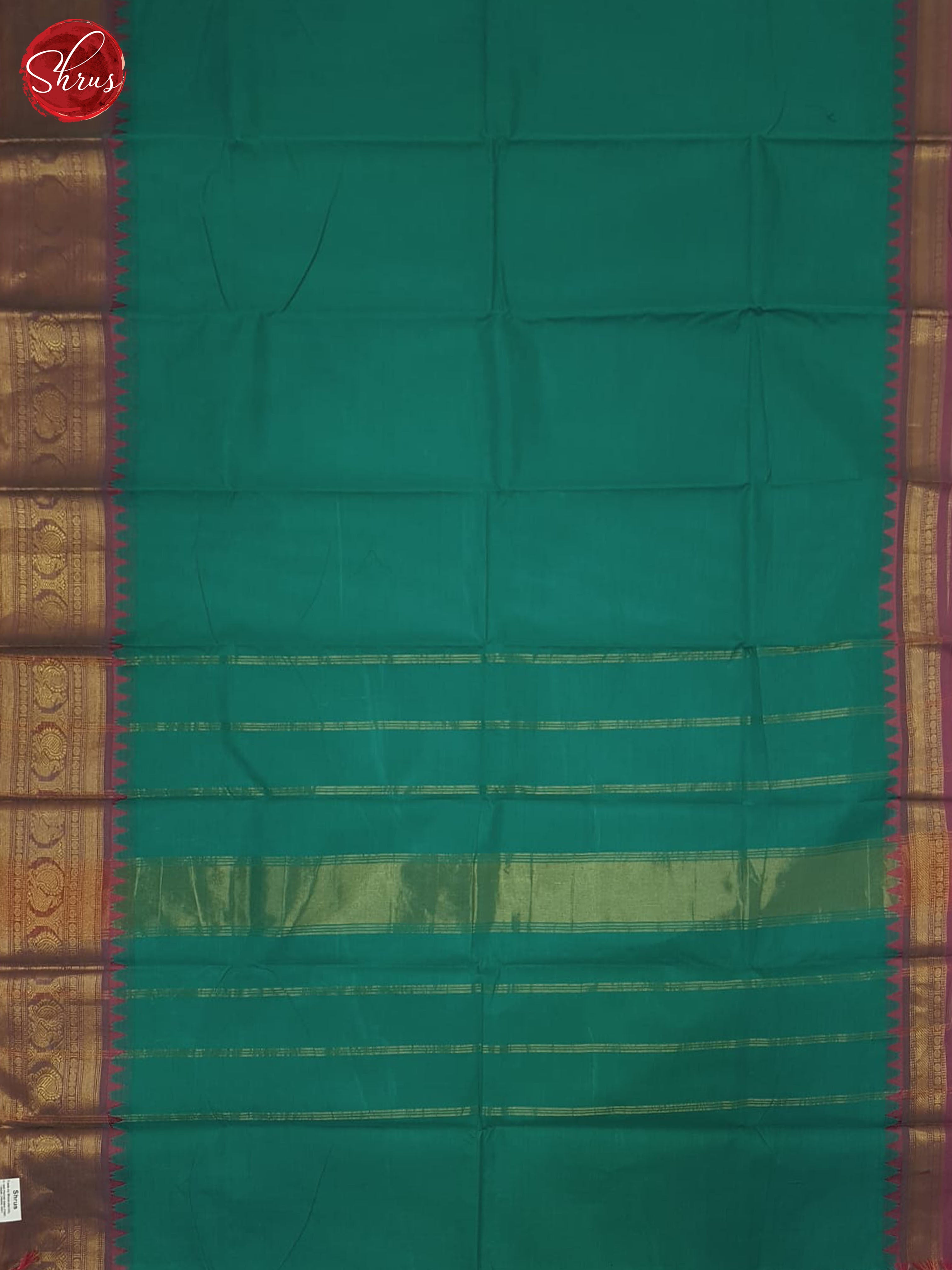 Green & Onion pInk - Chettinad Cotton Saree - Shop on ShrusEternity.com