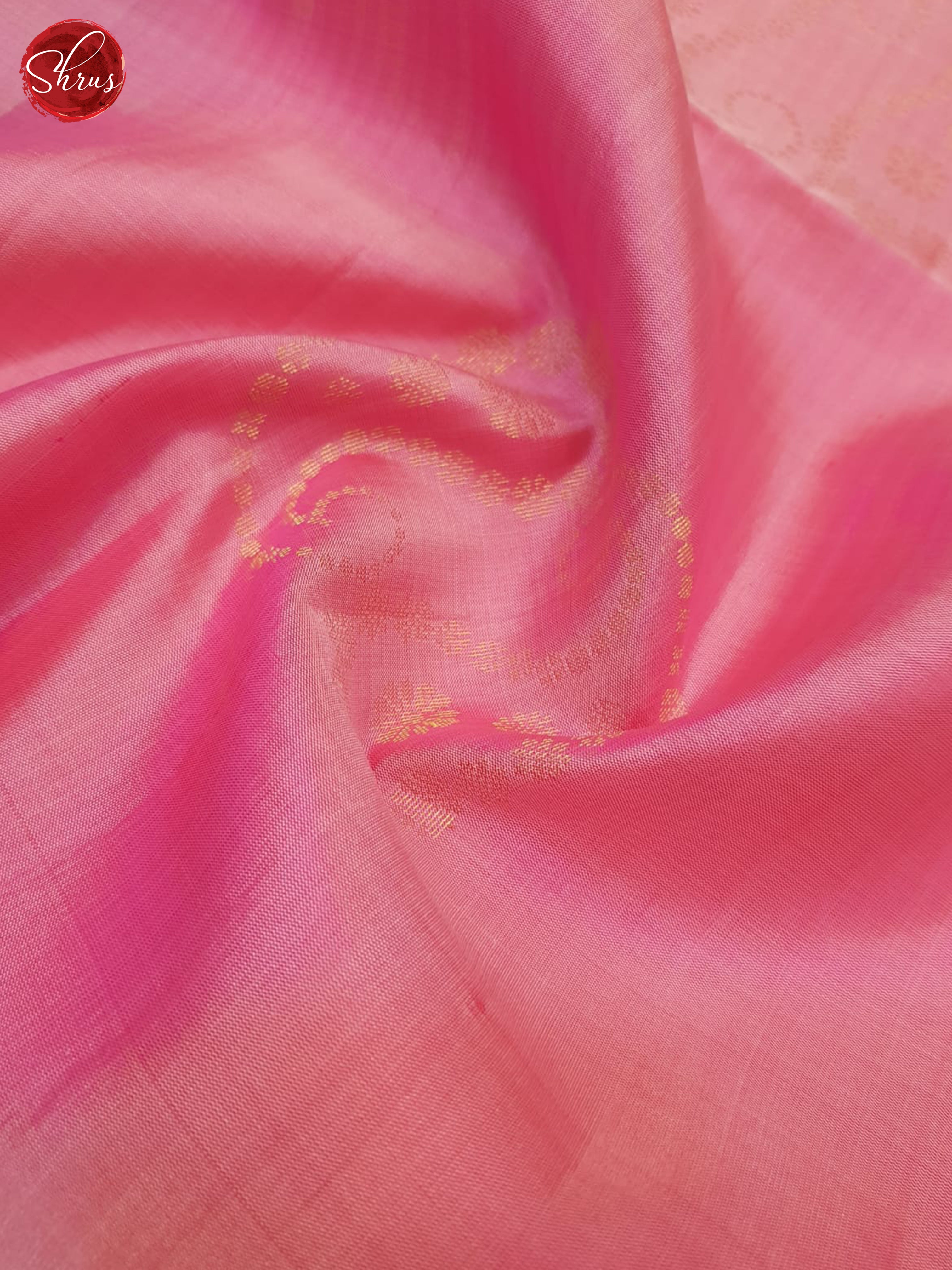 Pink & Purple- Soft Silk Saree - Shop on ShrusEternity.com