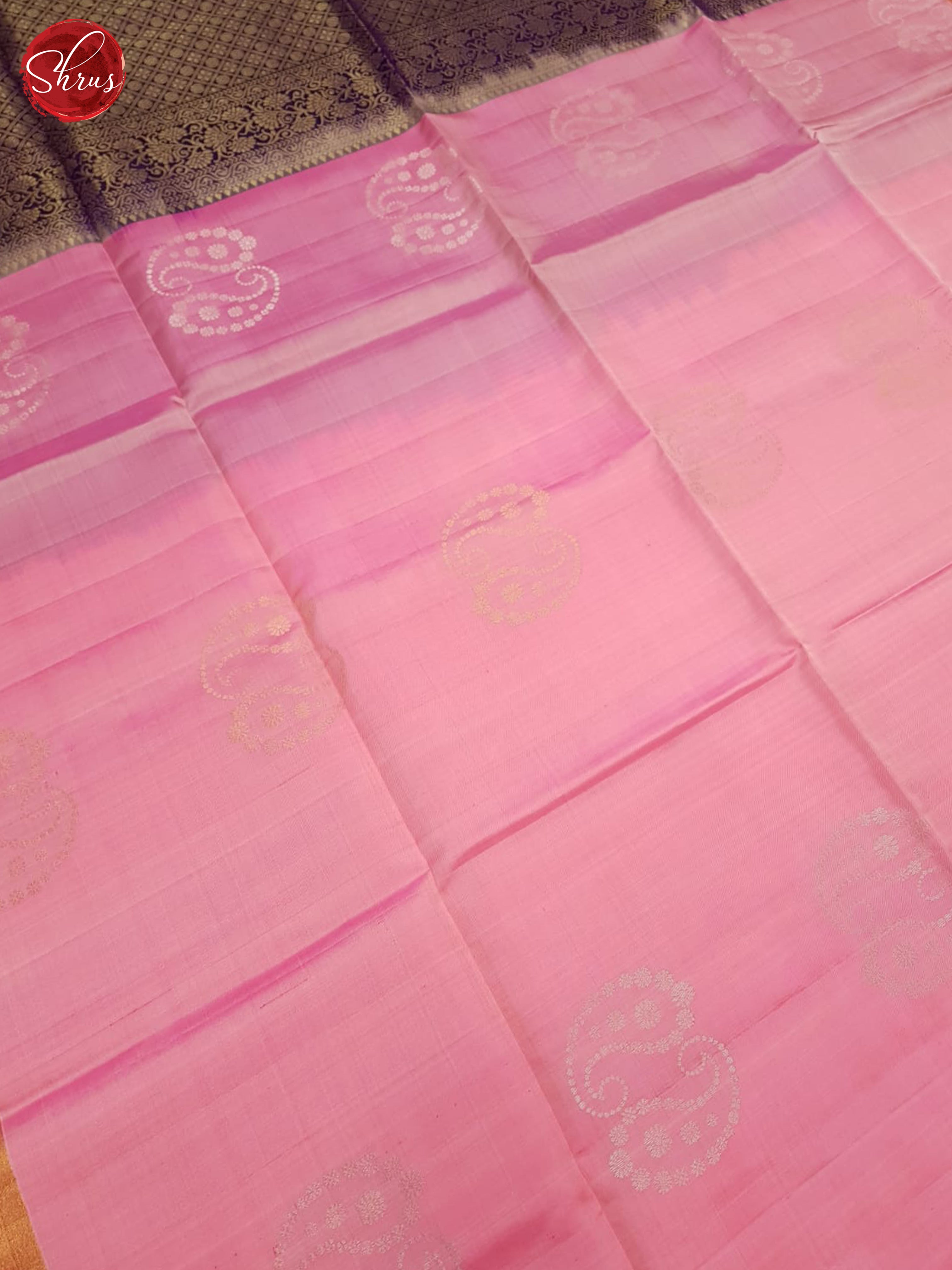 Pink & Purple- Soft Silk Saree - Shop on ShrusEternity.com