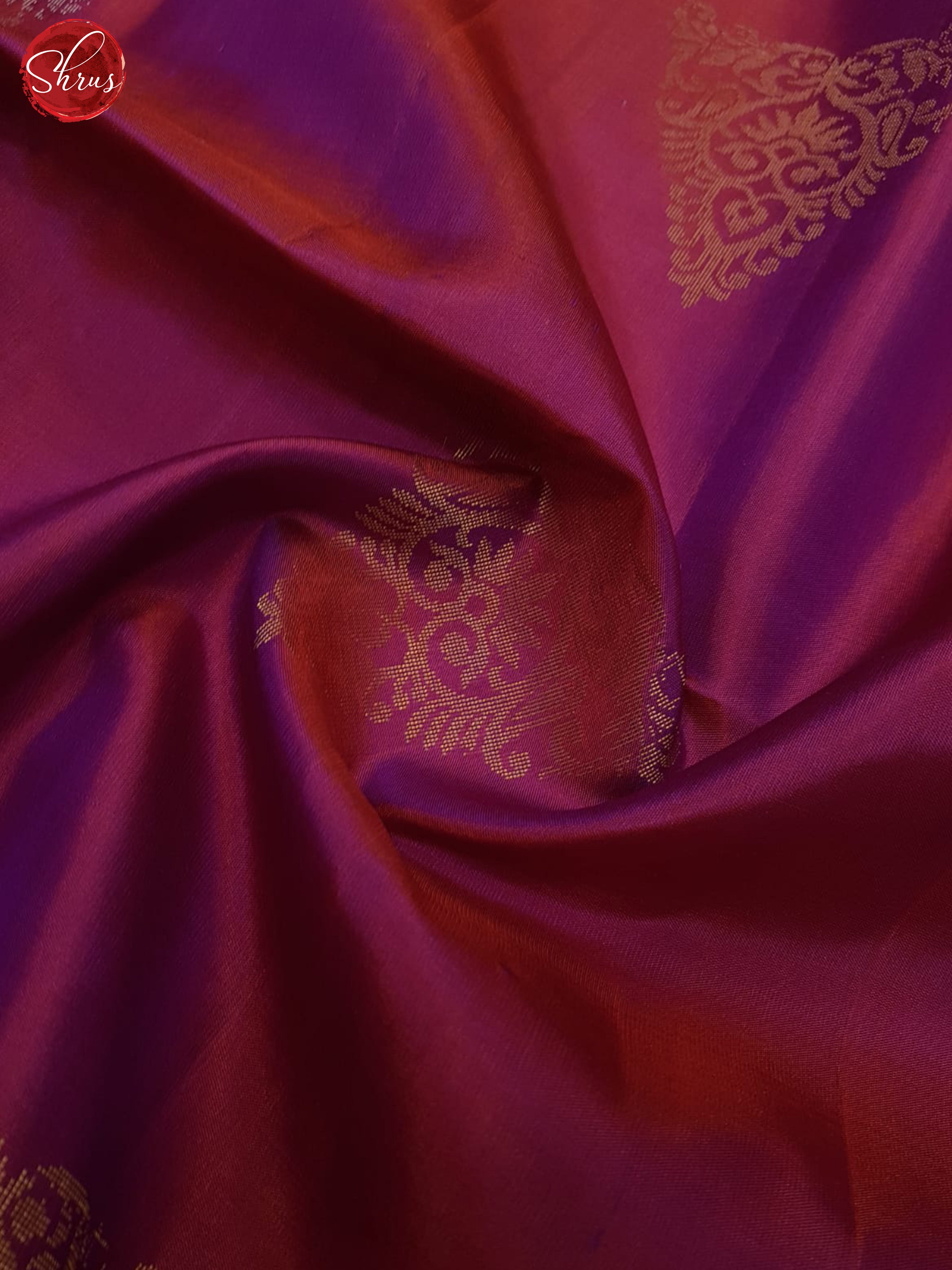 Majenta Pink & bLue - Soft Silk Saree - Shop on ShrusEternity.com