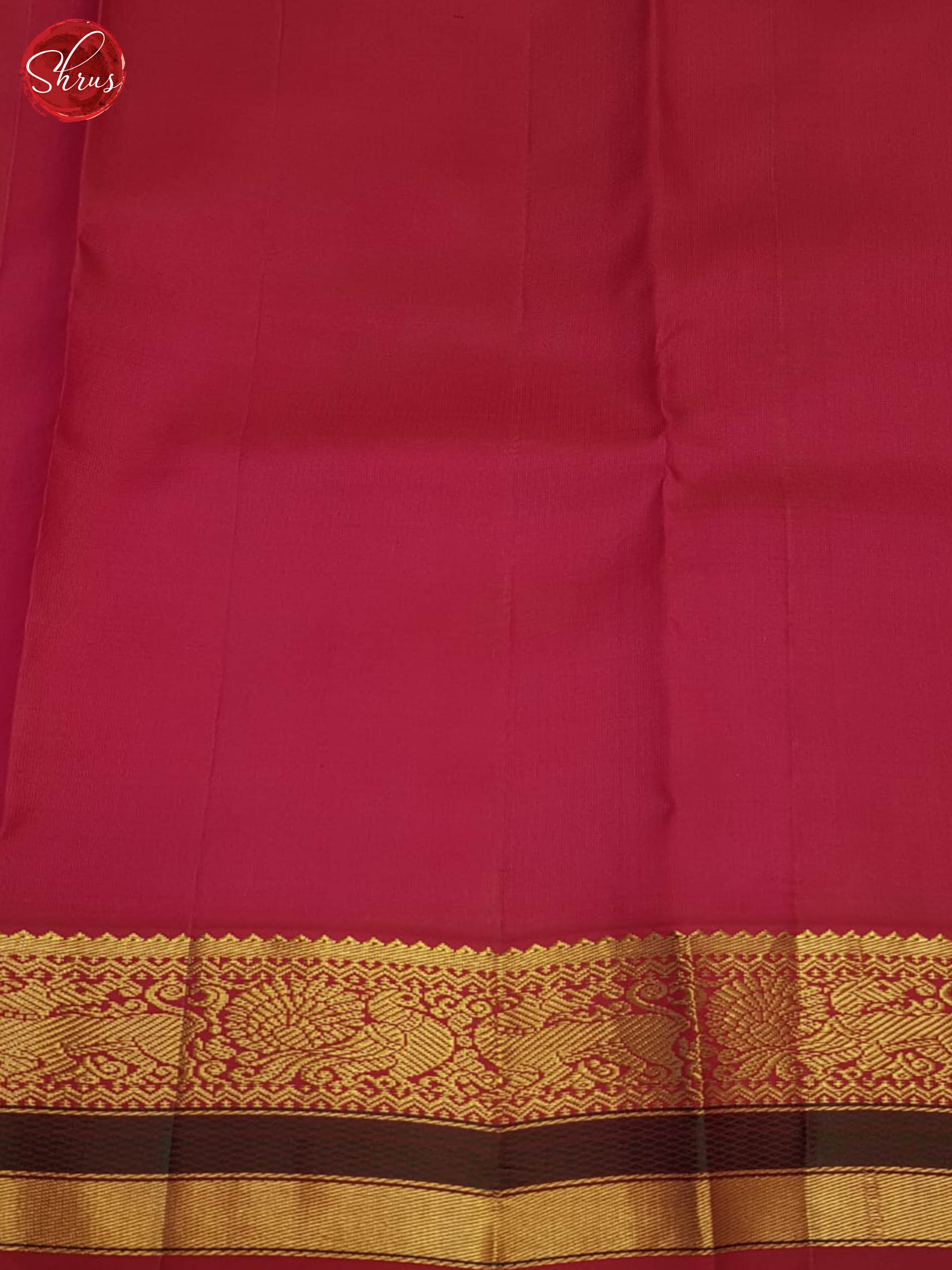 Blue And Pink-Kanchipuram Silk Saree - Shop on ShrusEternity.com