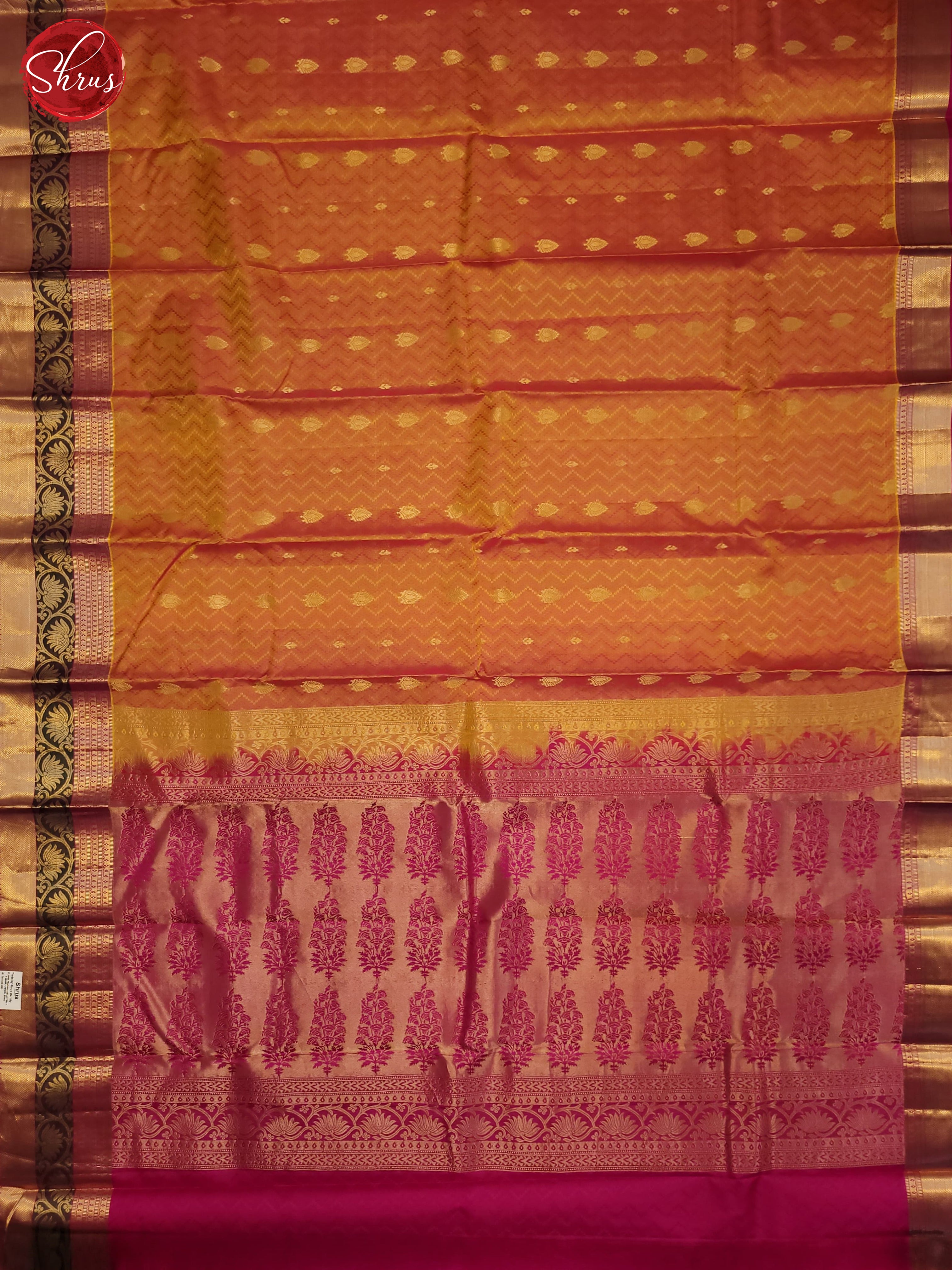 BJS07215 - Kanchipuram silk Saree - Shop on ShrusEternity.com