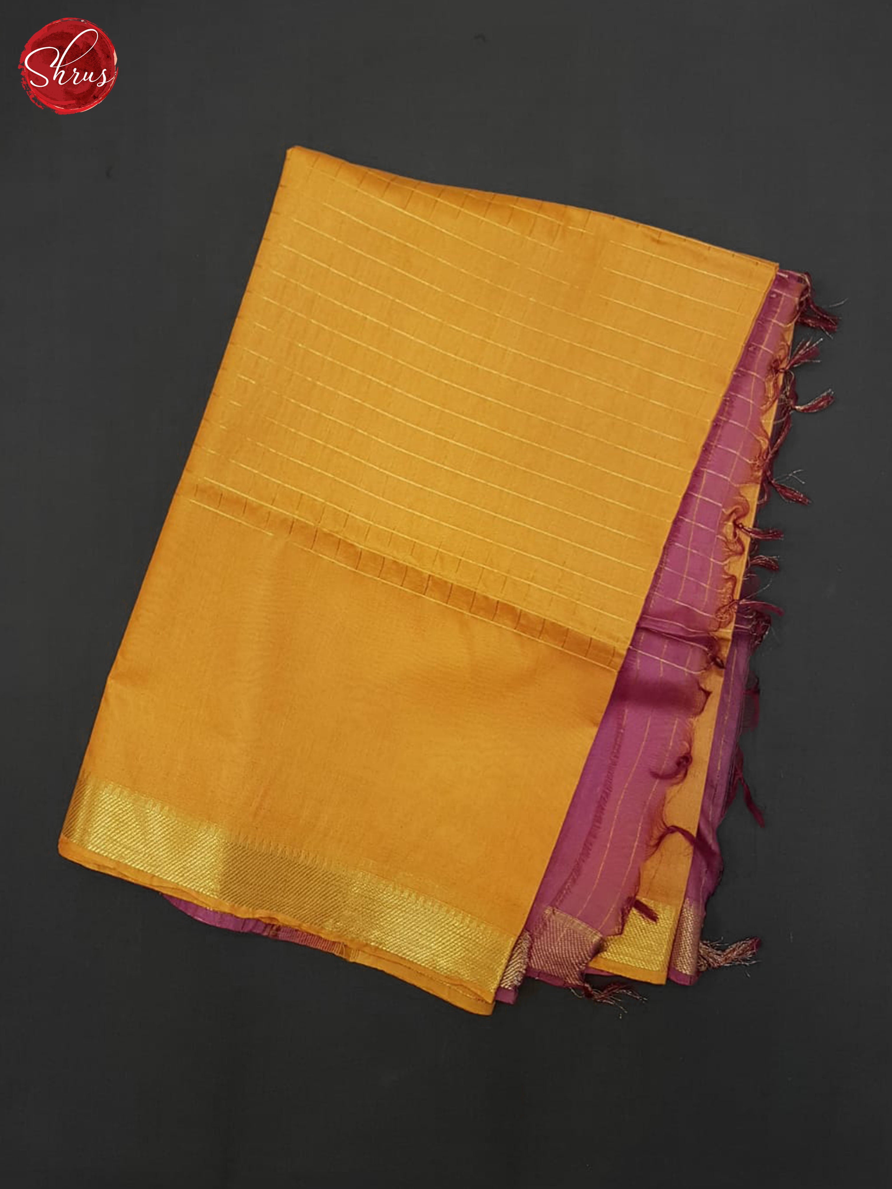 Orange & MAjenta pInk - Semi Tussar Saree - Shop on ShrusEternity.com