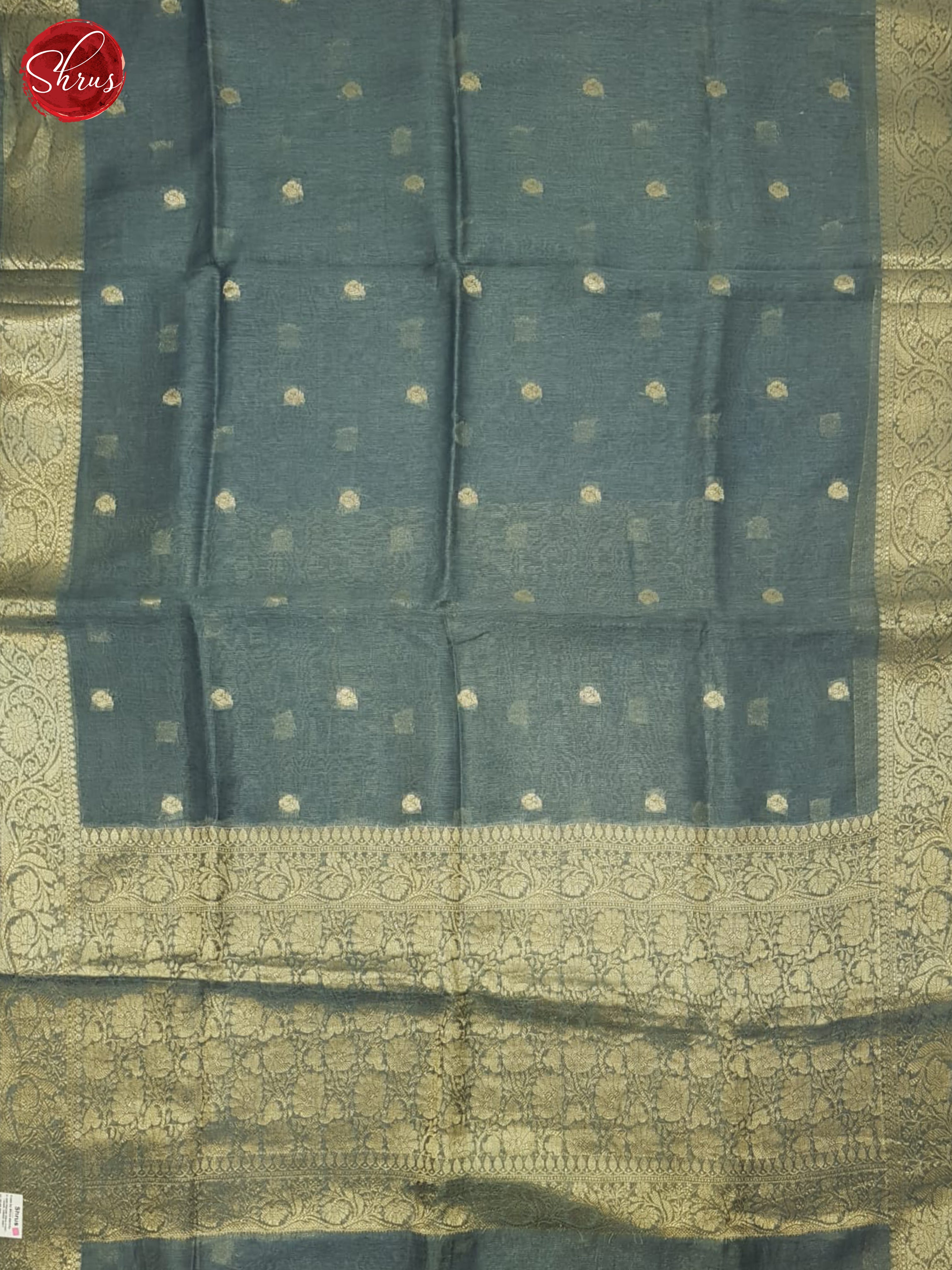 BJS09178 - Linen silk Saree - Shop on ShrusEternity.com