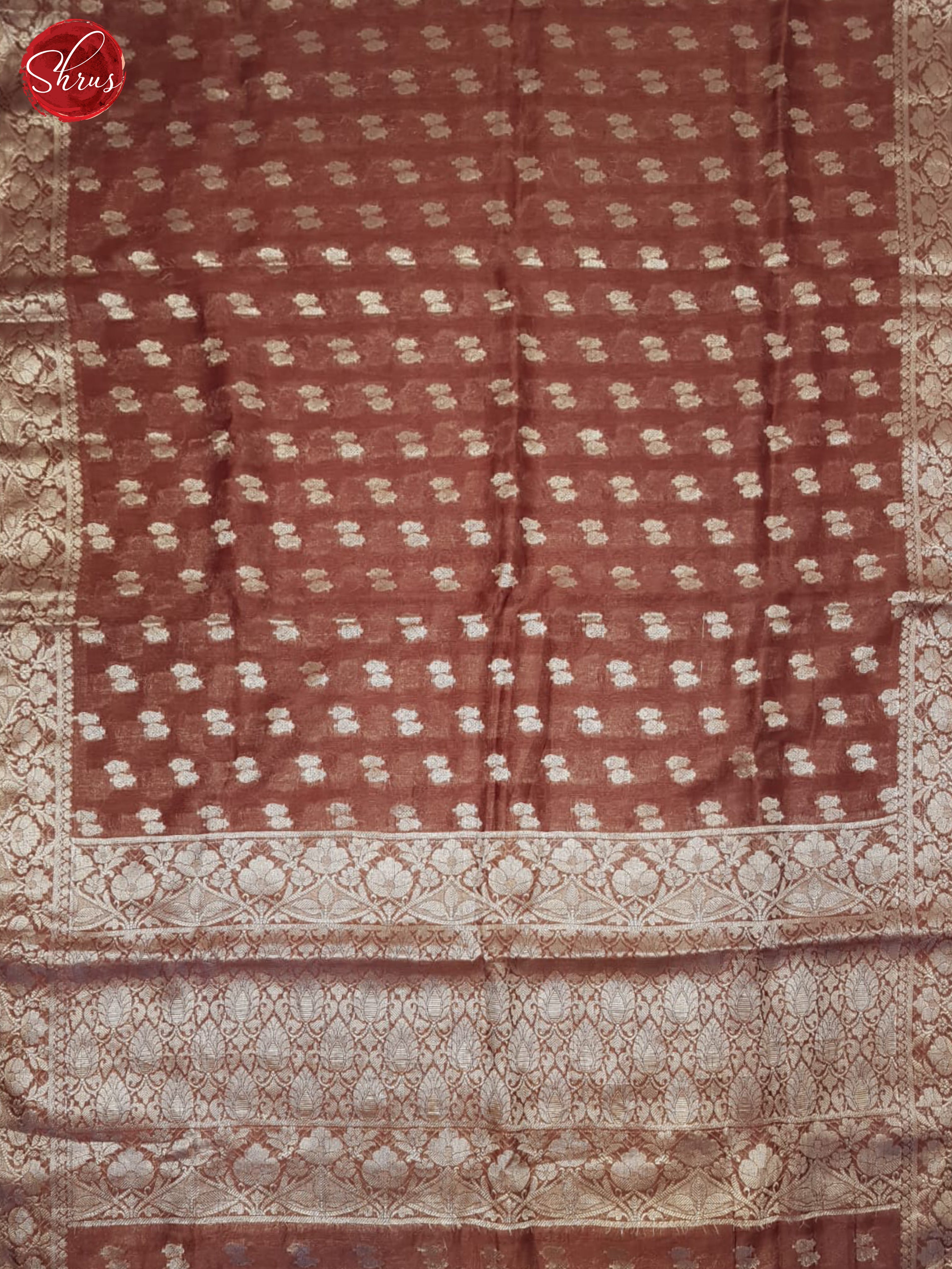 BJS09179 - Linen silk Saree - Shop on ShrusEternity.com