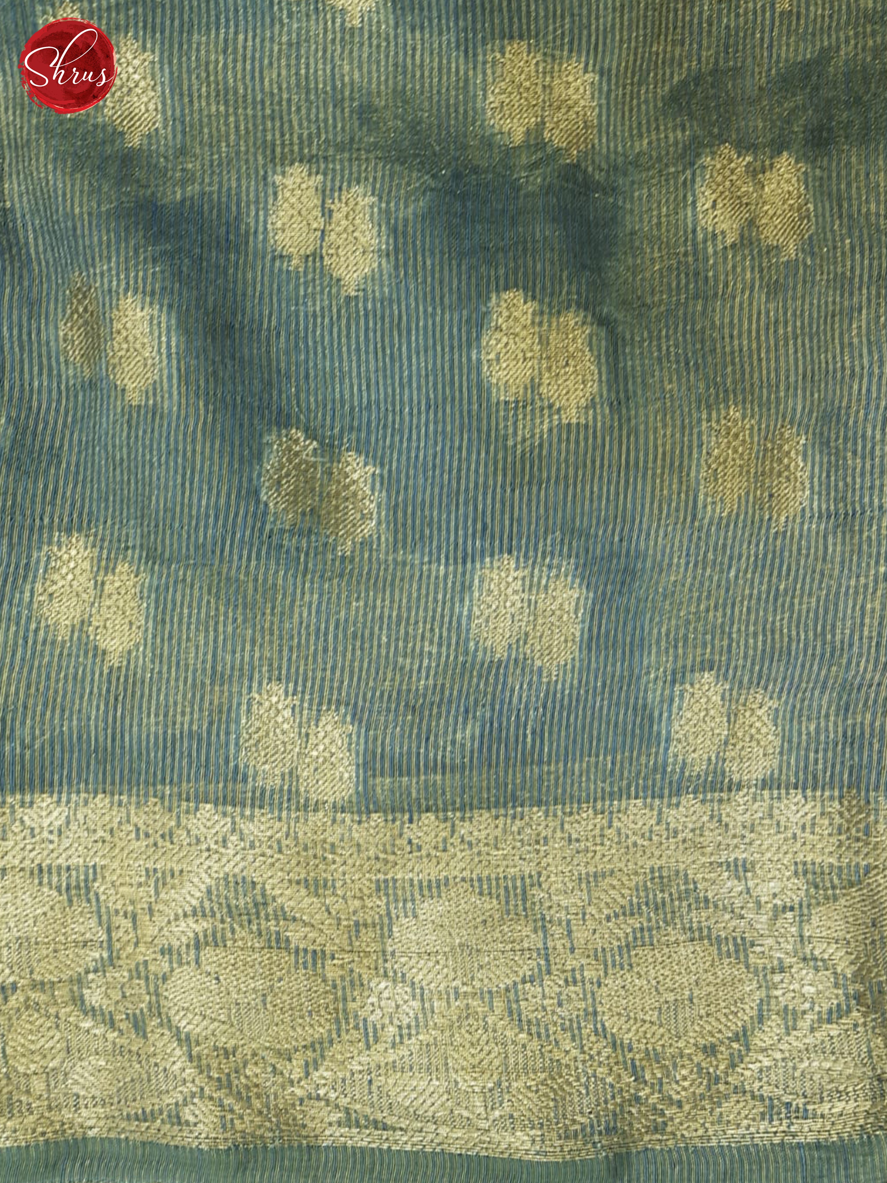 BJS09187 - Linen silk Saree - Shop on ShrusEternity.com