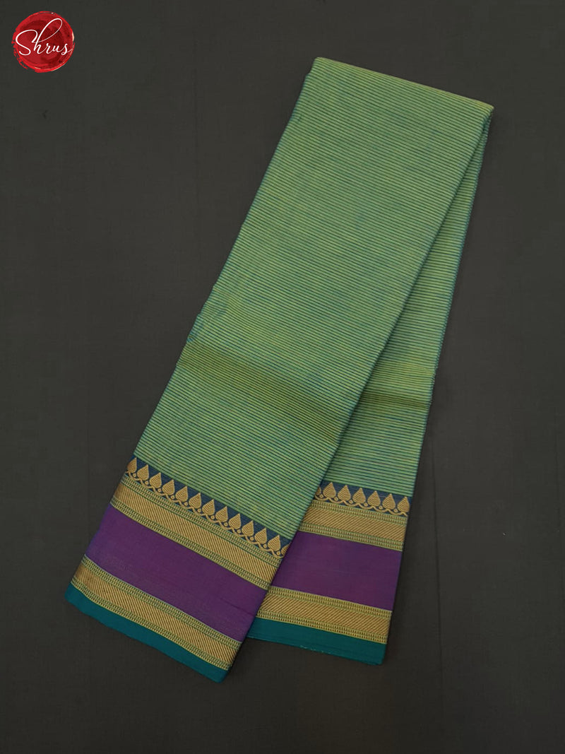 Off White Handloom Pochampally Ikat Cotton Saree | Avishya.com