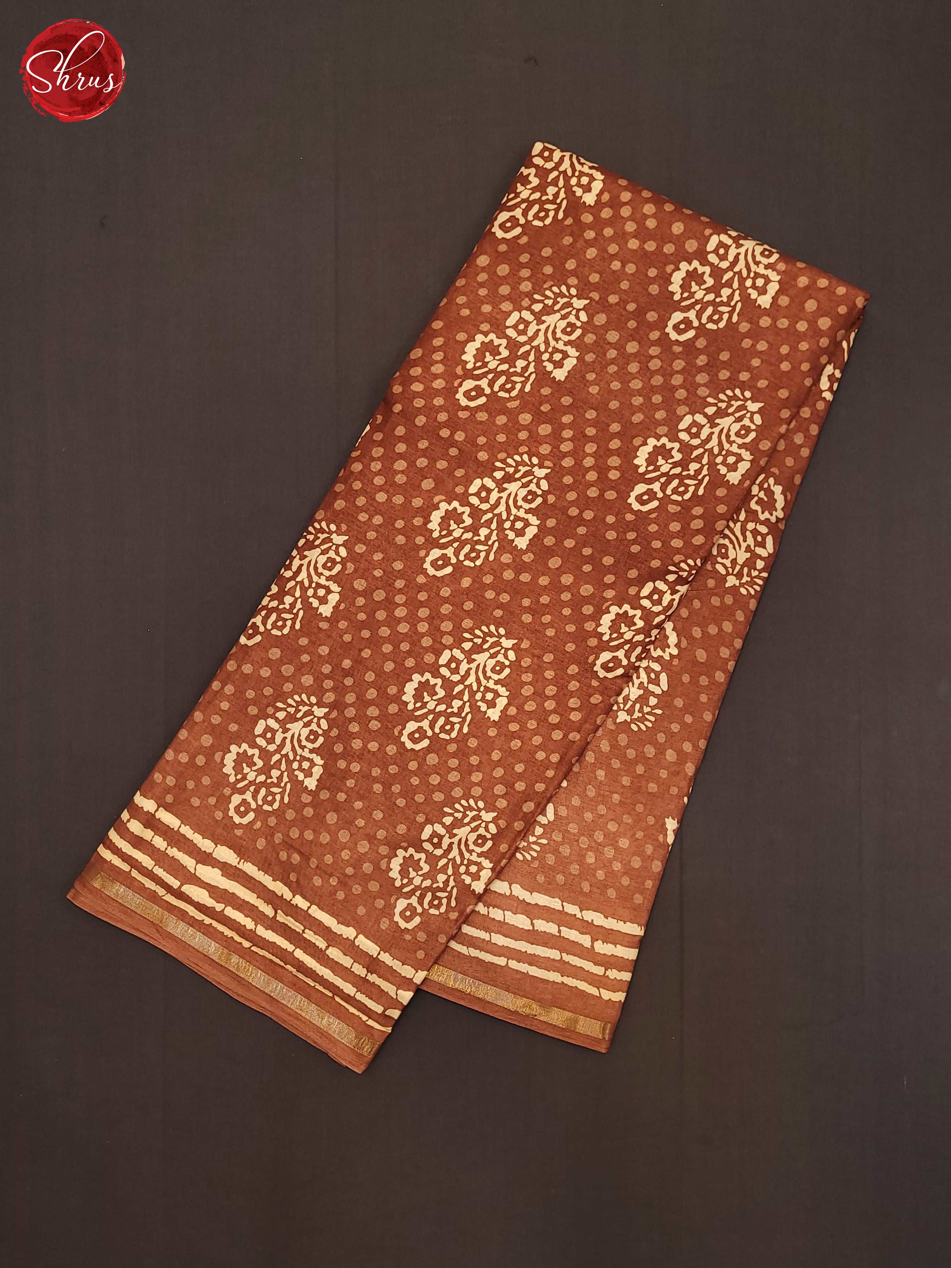 BJS09536 - Semi Crepe Saree - Shop on ShrusEternity.com