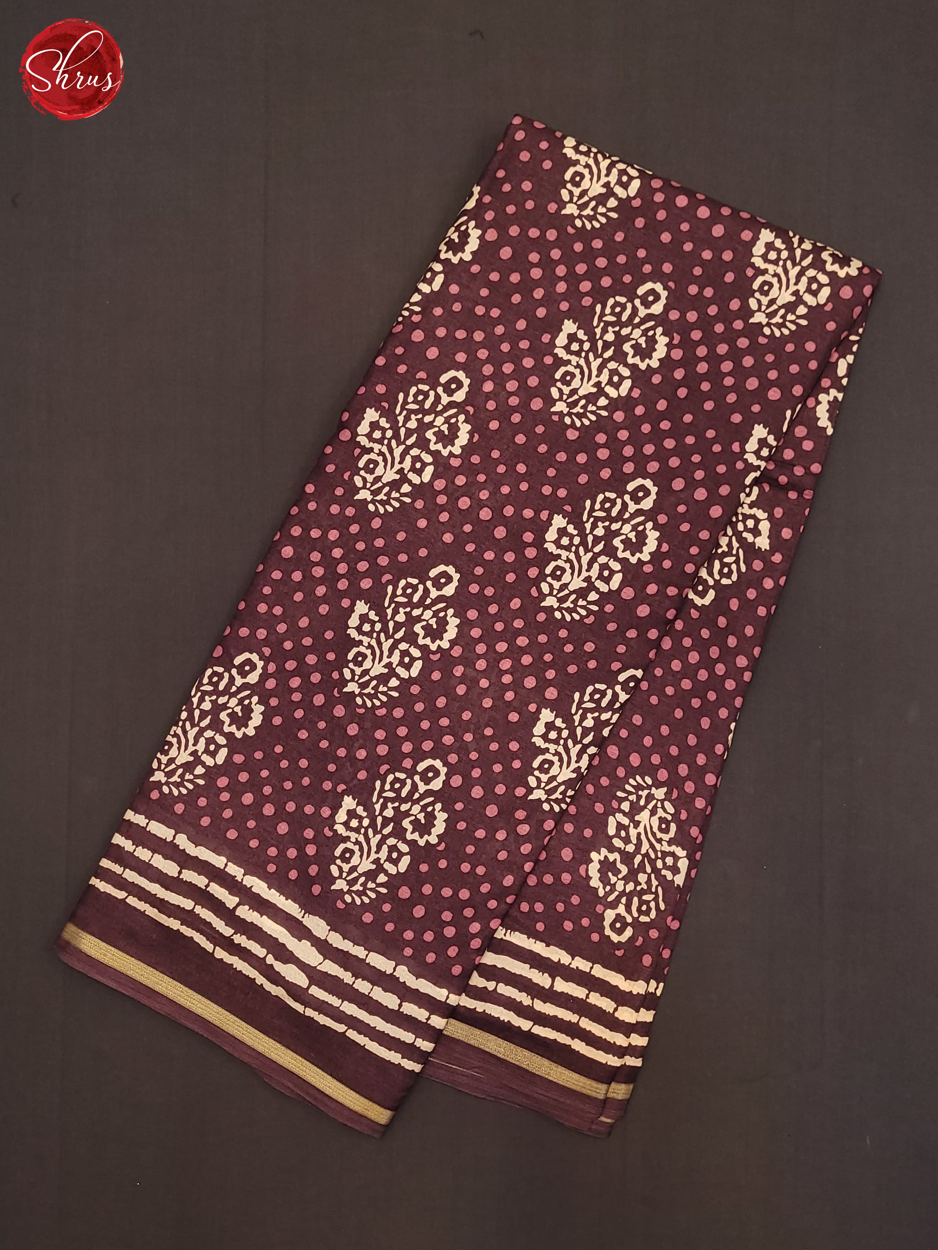 Majenta Pink(Single Tone)- Semi Crepe Saree - Shop on ShrusEternity.com