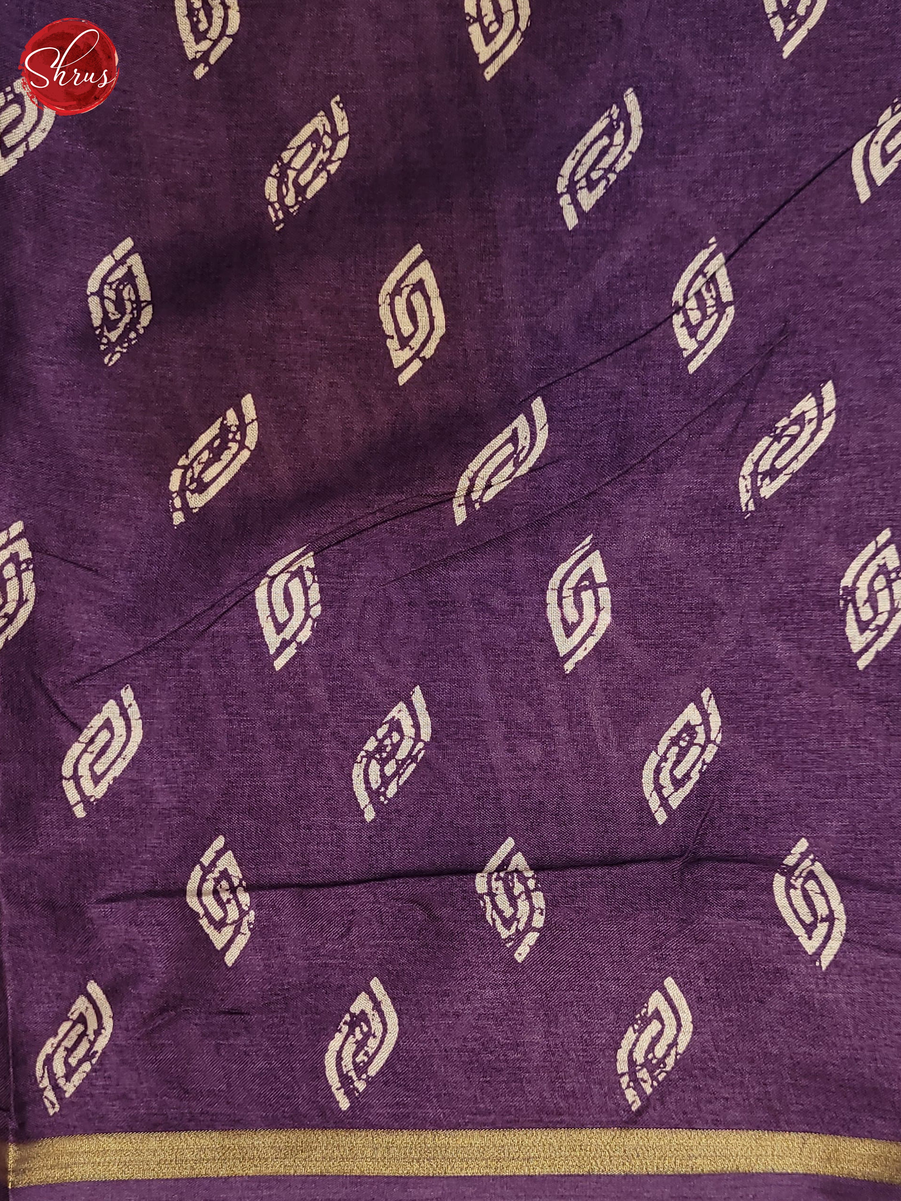 Lavender(Single Tone) - Semi Crepe Saree - Shop on ShrusEternity.com