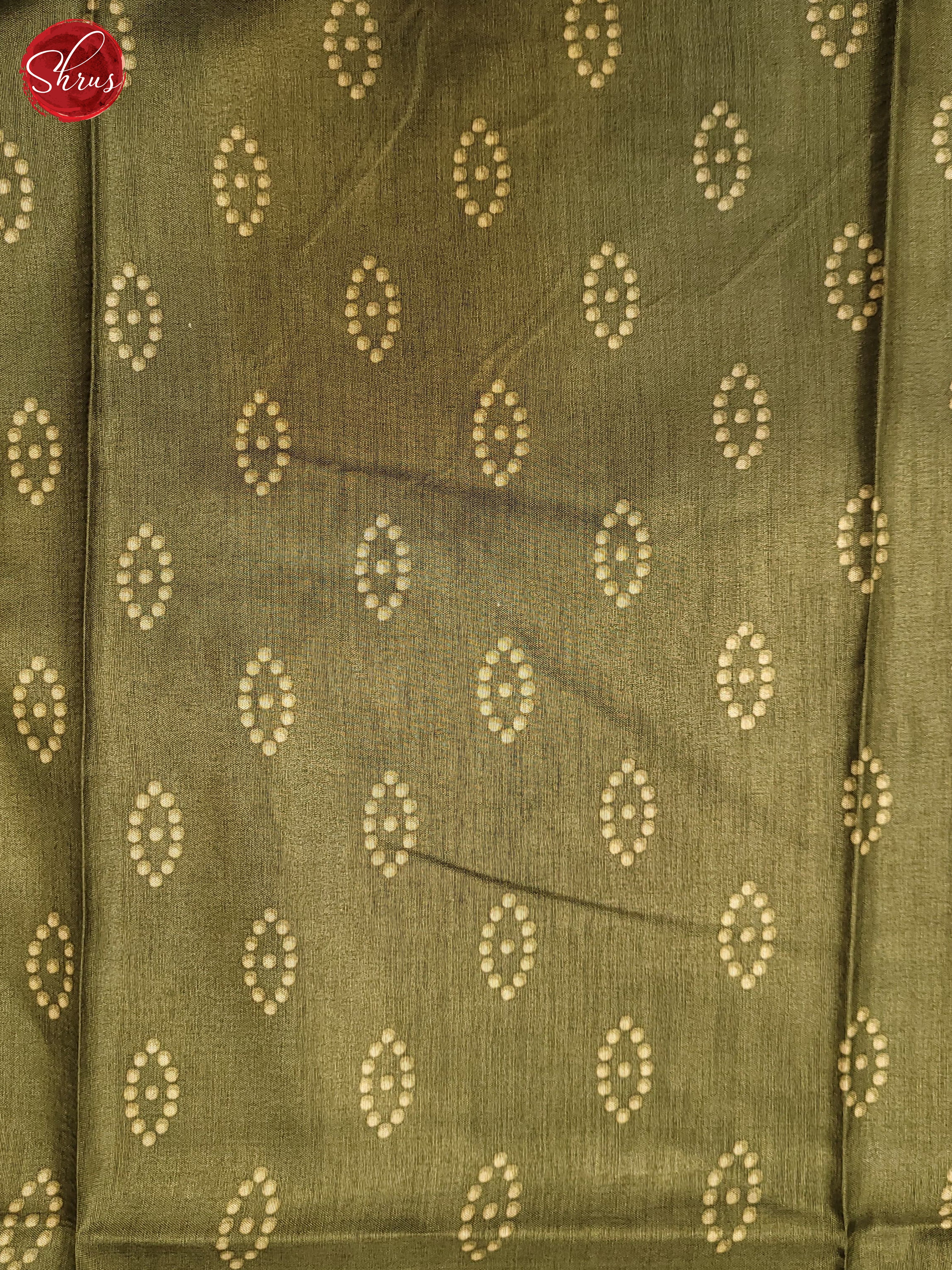 Green(Single Tone) - Semi Crepe Saree - Shop on ShrusEternity.com