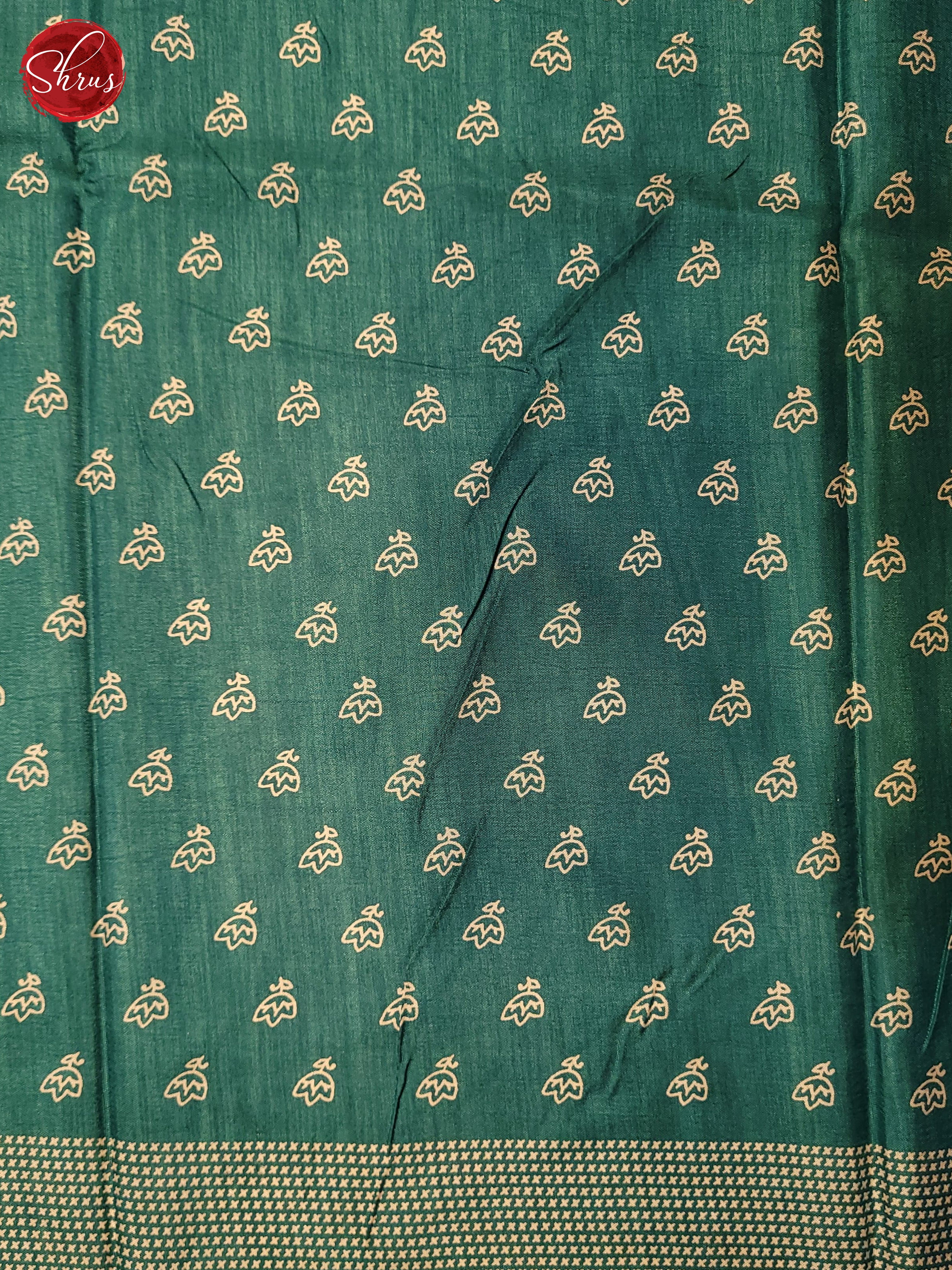 Blue(Single Tone) - Semi Crepe Saree - Shop on ShrusEternity.com