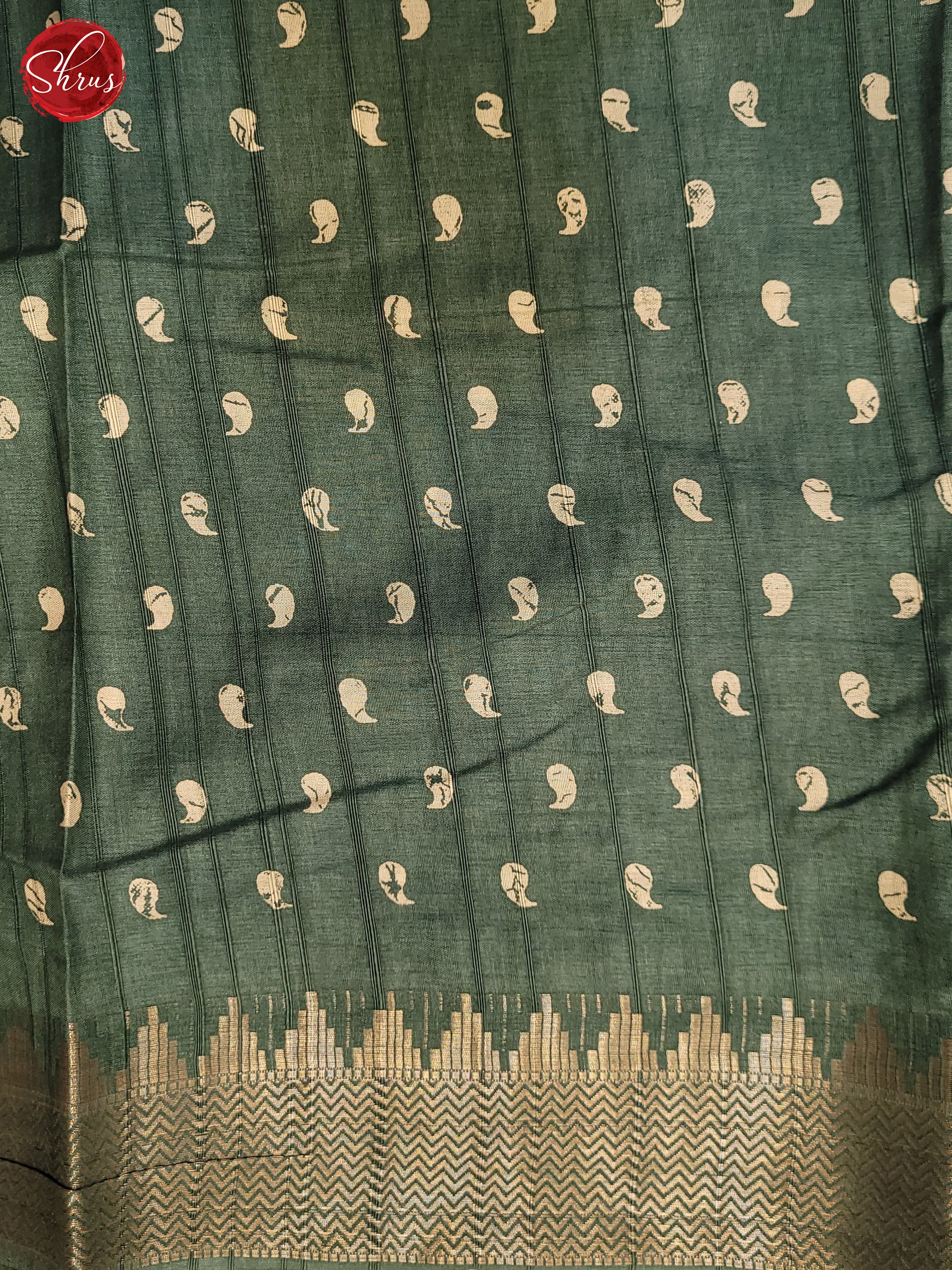 Pastel Green(Single Tone) - Semi Crepe Saree - Shop on ShrusEternity.com