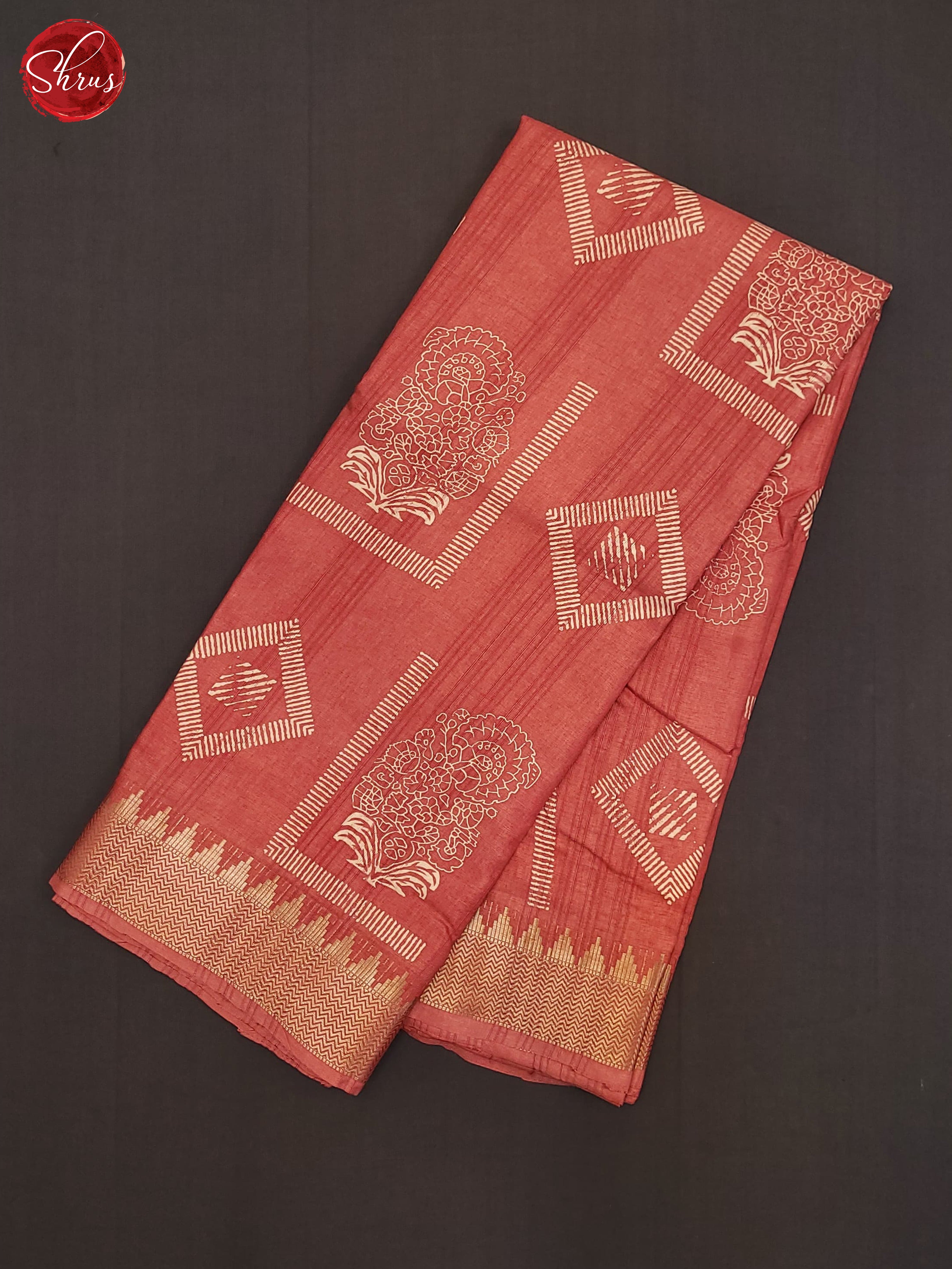 Pink(Single Tone) - Semi Crepe Saree - Shop on ShrusEternity.com