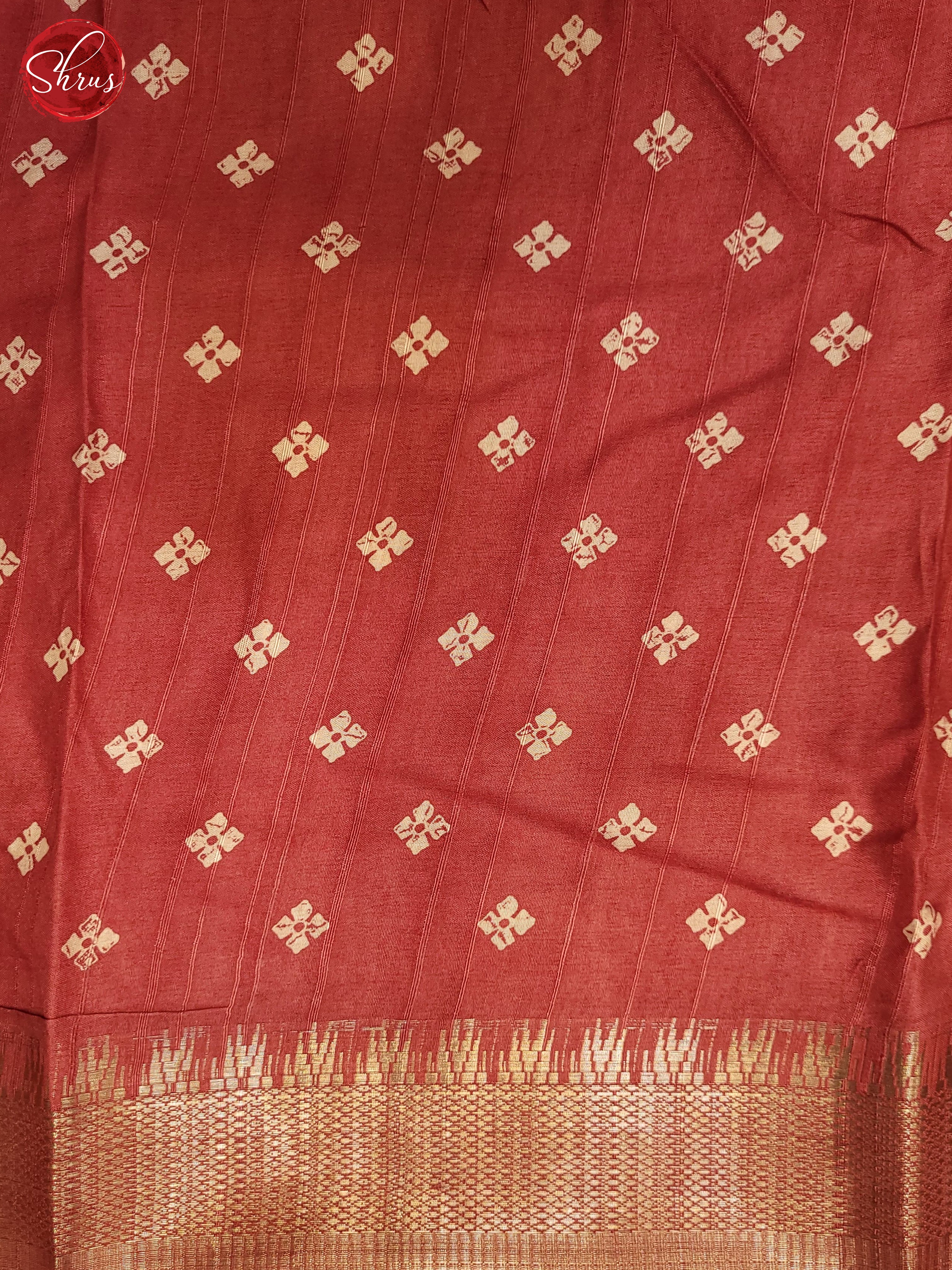 Peach(Single Tone) - Semi Crepe Saree - Shop on ShrusEternity.com