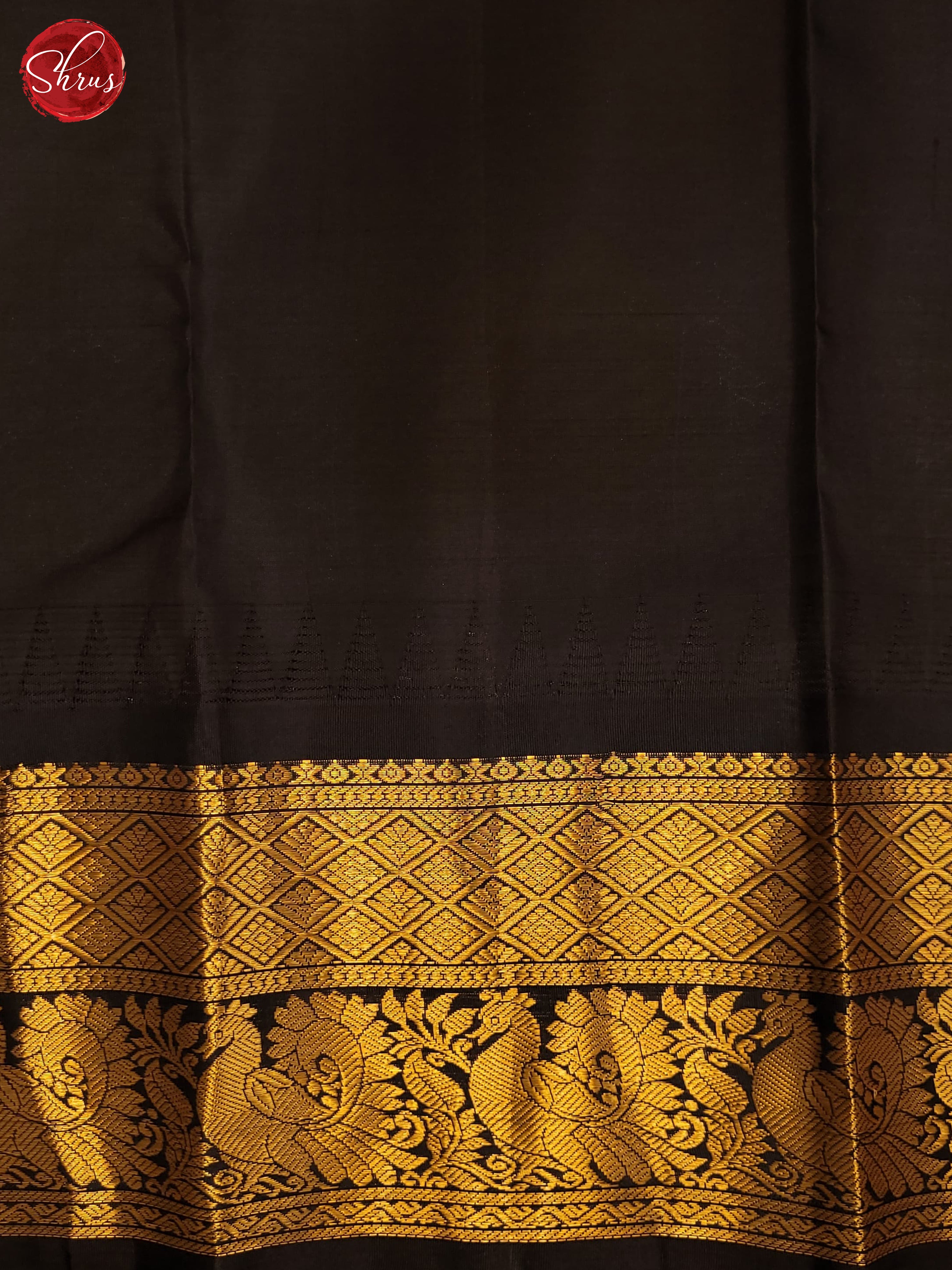 Green & Black - Gadwal silk Saree - Shop on ShrusEternity.com