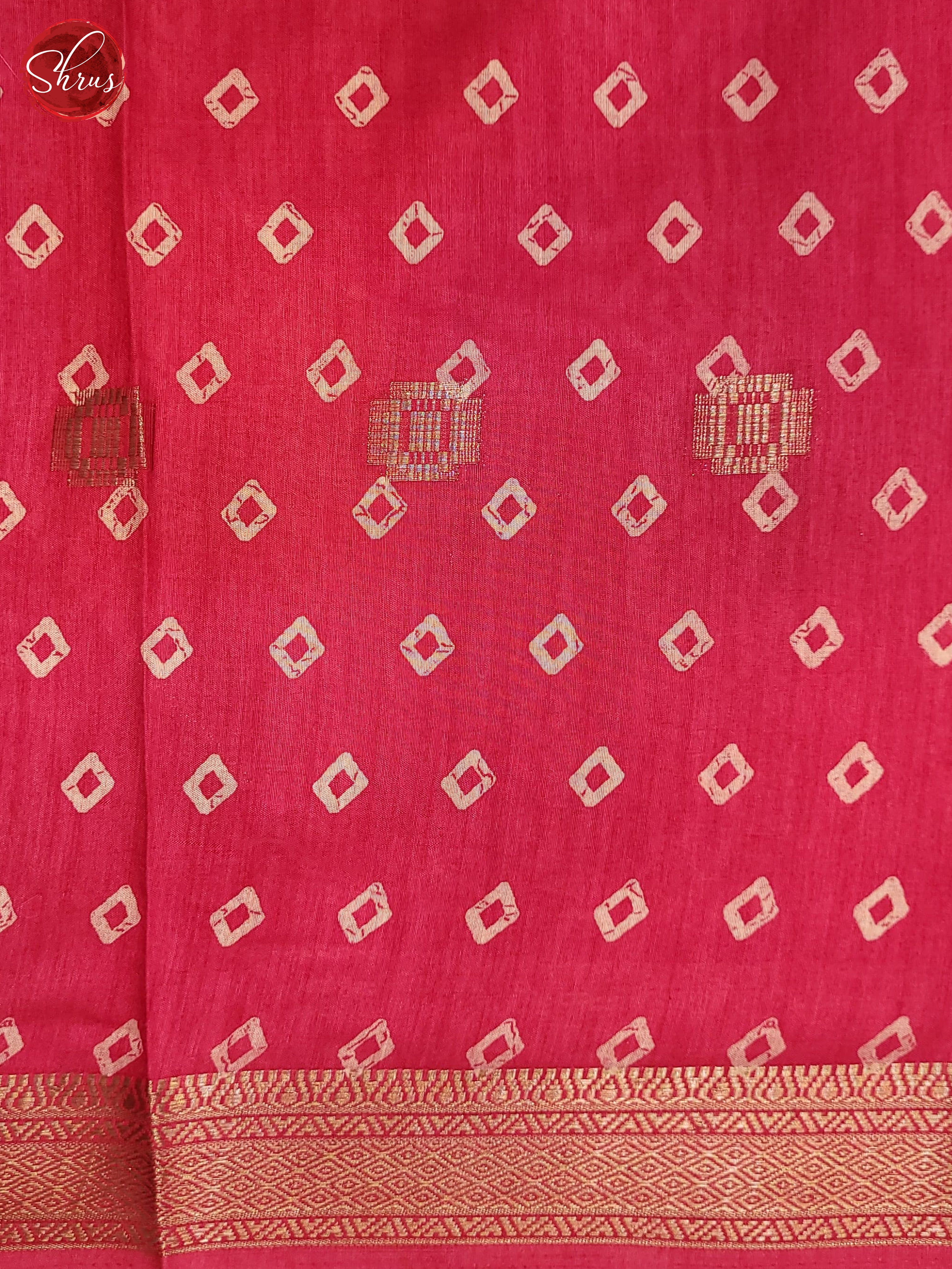 Pink(Single Tone) - Semi Crepe Saree - Shop on ShrusEternity.com