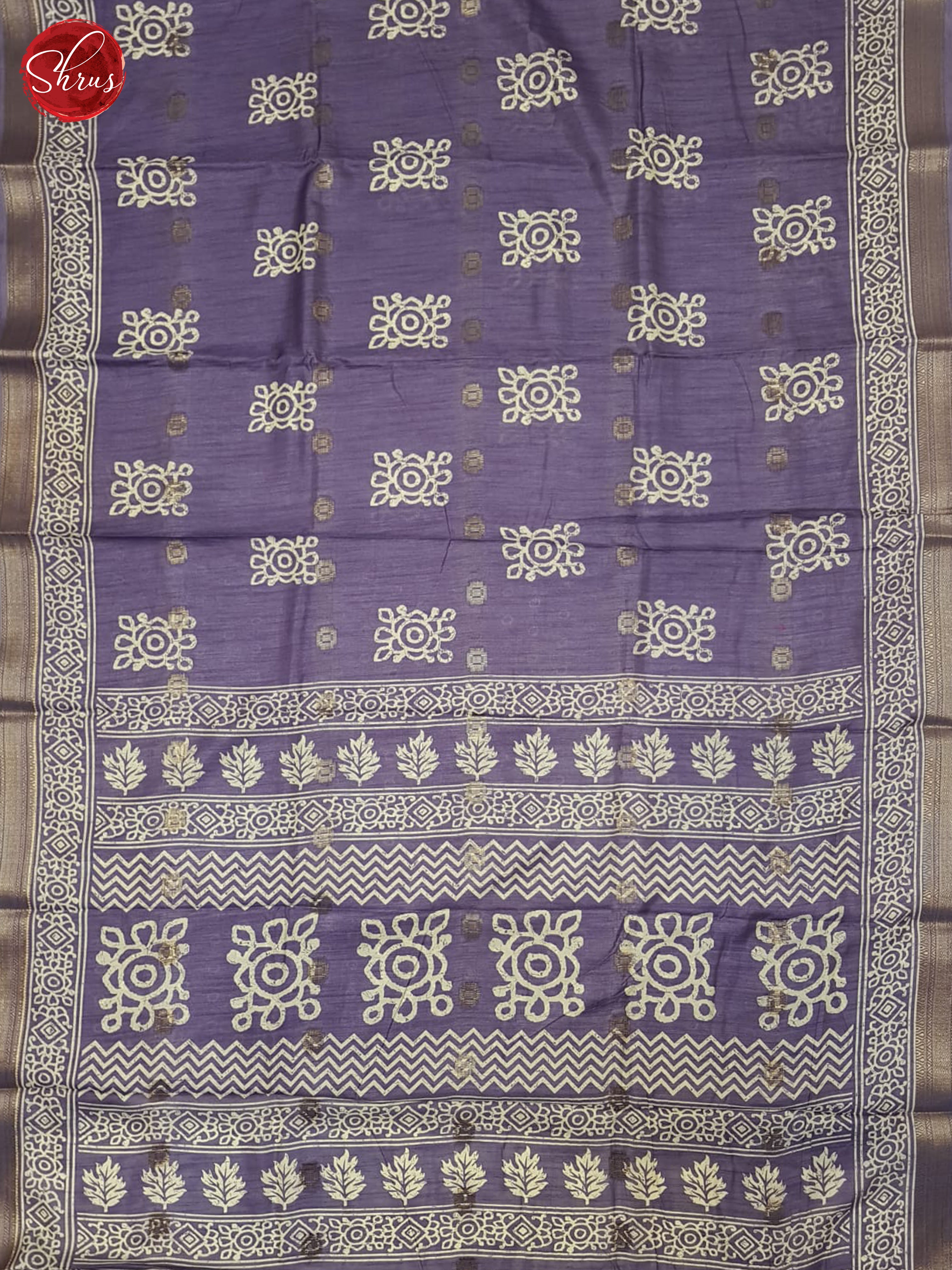 Mild Lavender(Single Tone) - Semi Crepe Saree - Shop on ShrusEternity.com