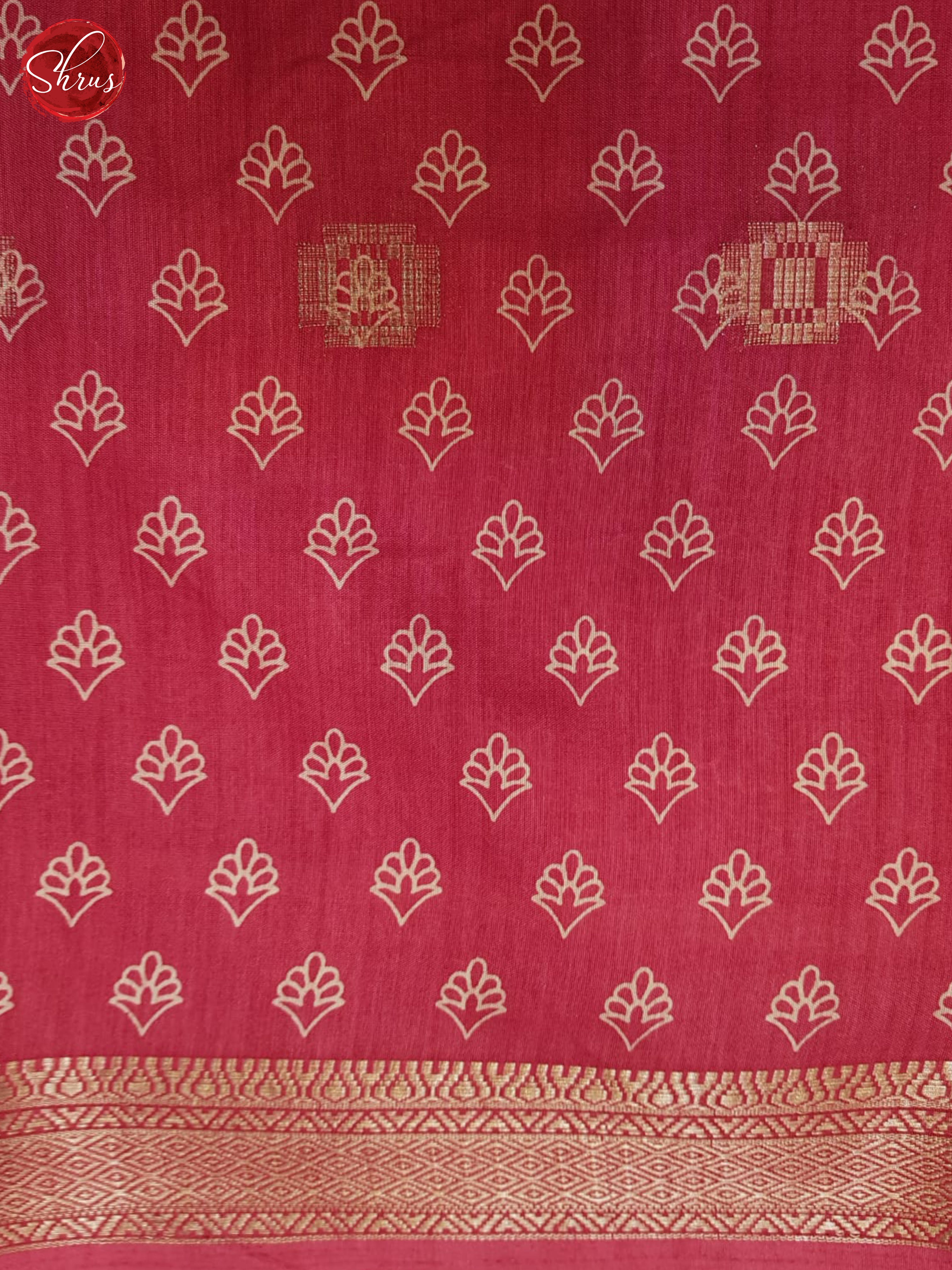 Pink(Single Tone) - Semi Crepe Saree - Shop on ShrusEternity.com