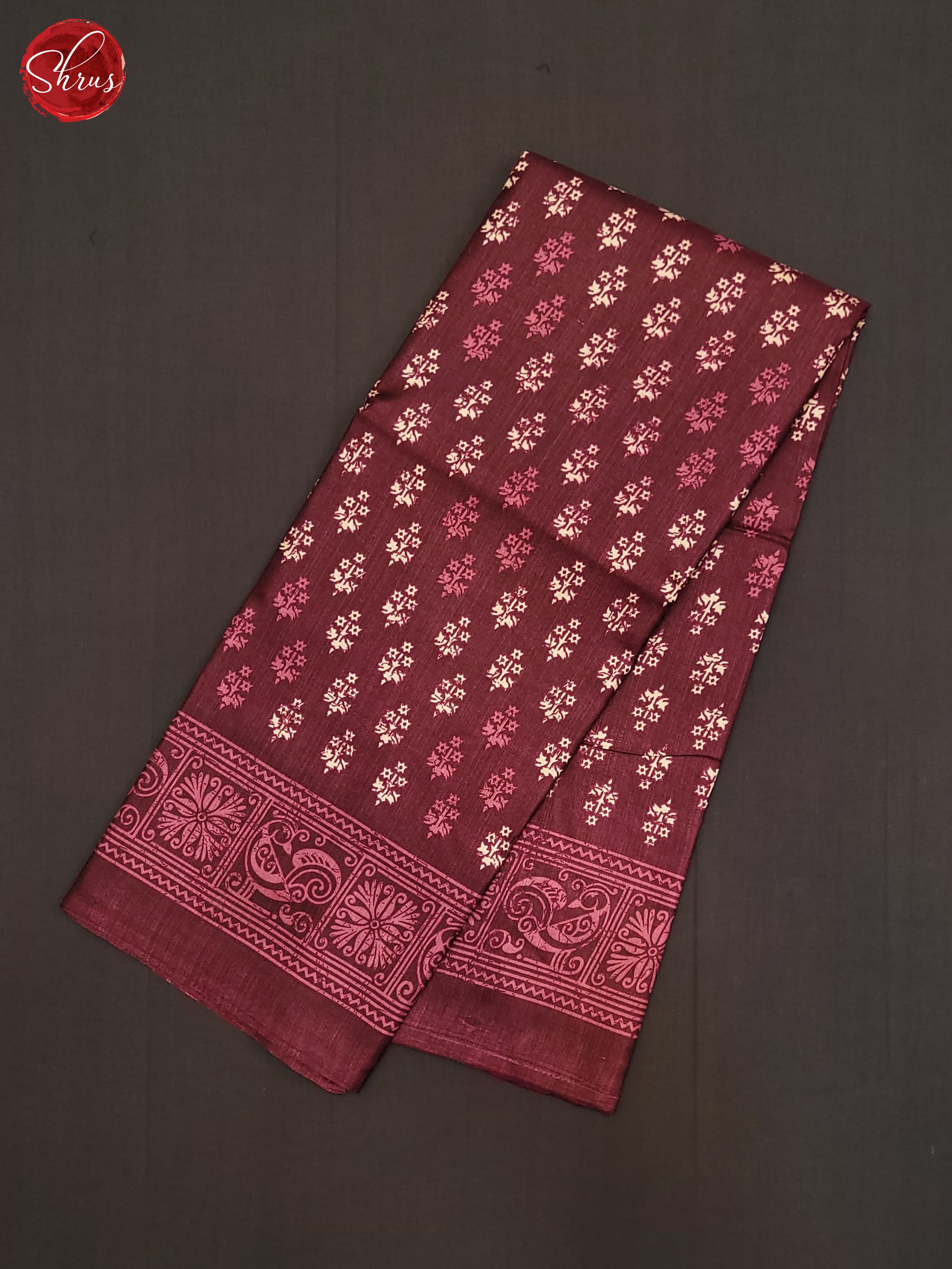 Majenta Pink(Single Tone) - Semi Crepe Saree - Shop on ShrusEternity.com