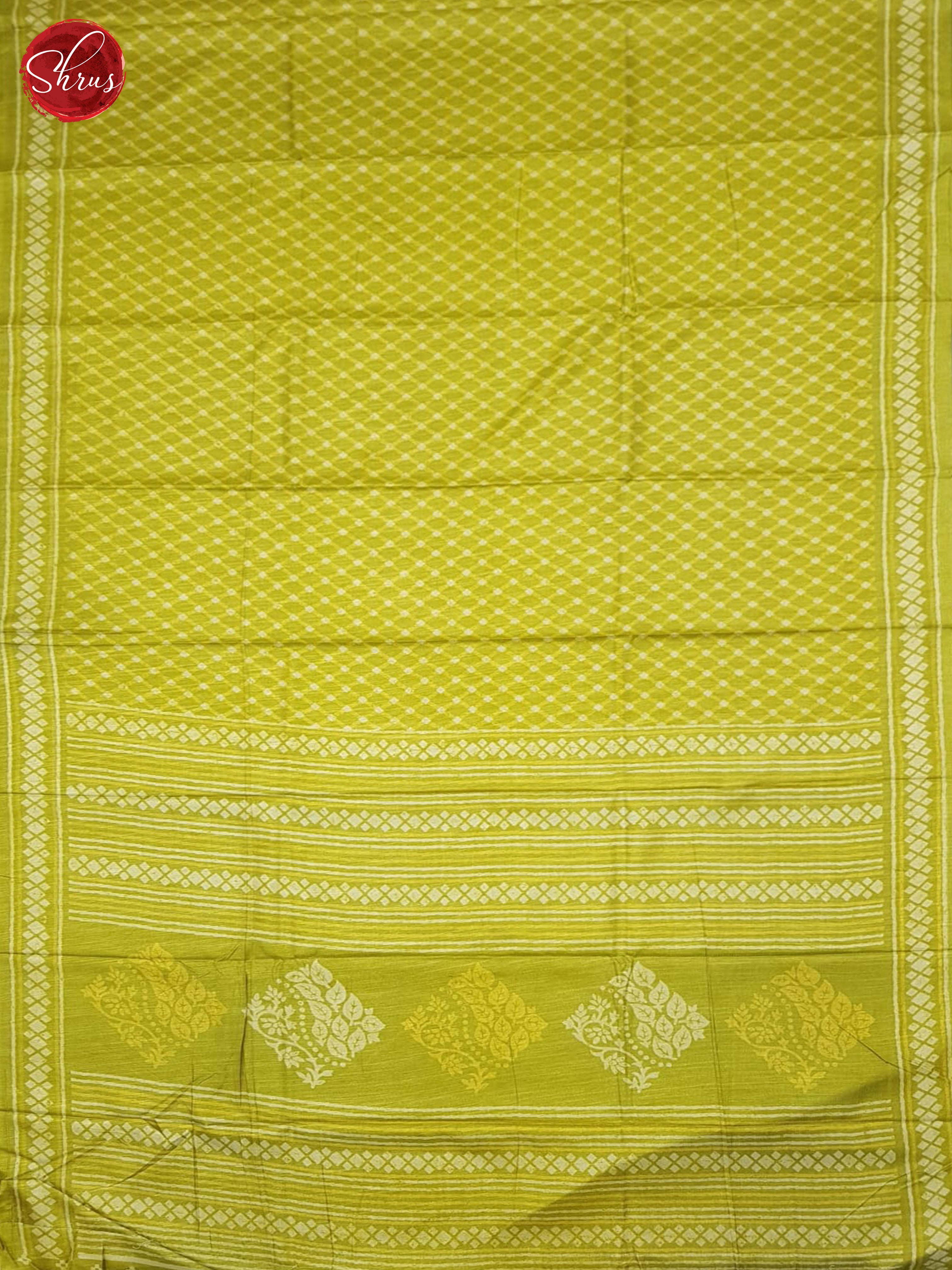 Green(Single Tone) - Semi crepe Saree - Shop on ShrusEternity.com