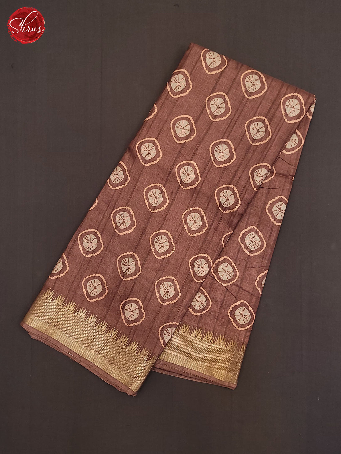 Dark Onion Pink (Single Tone) - Semi Crepe Saree - Shop on ShrusEternity.com