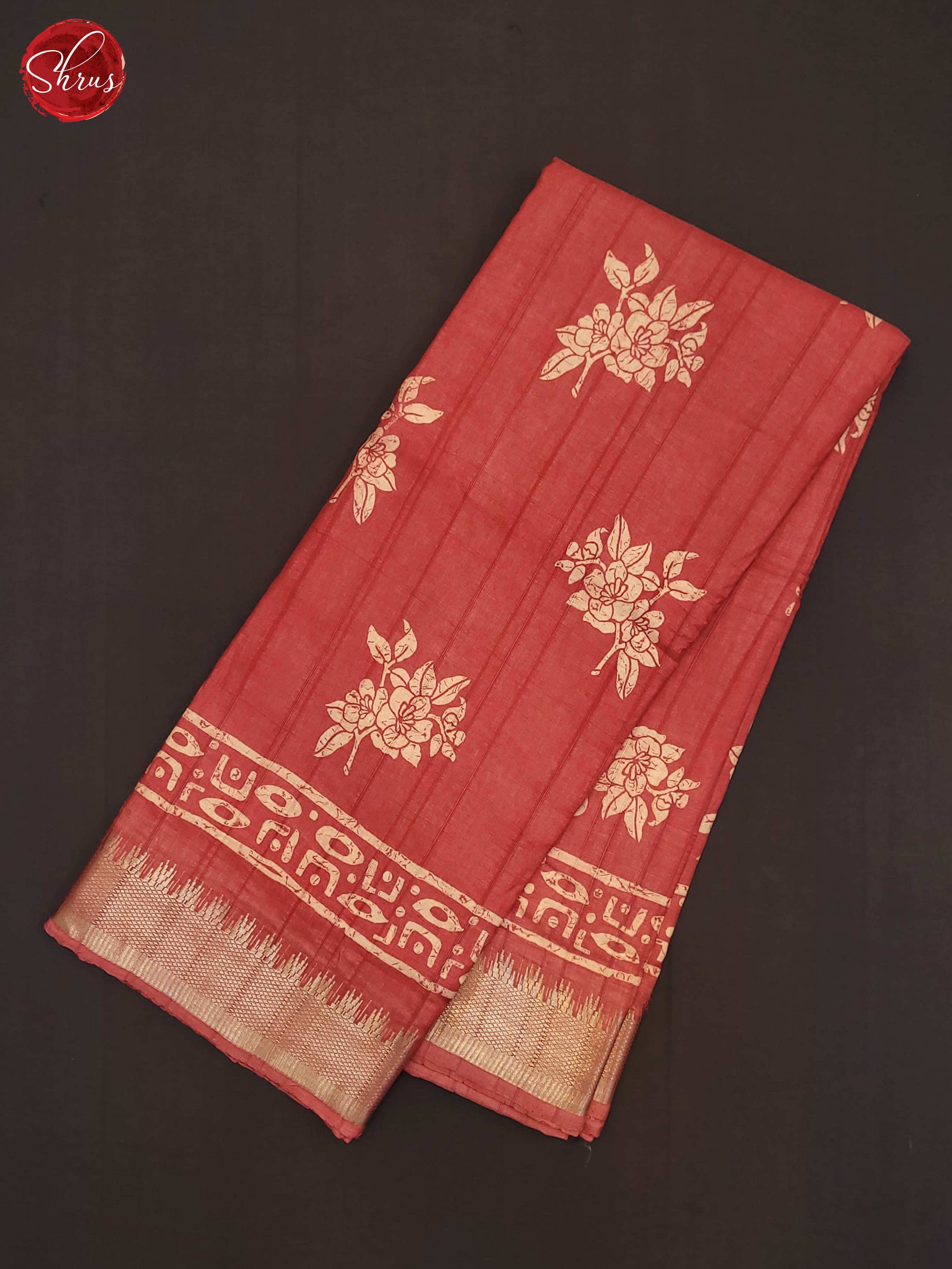 Pink(Single Tone) - Semi Crepe Saree - Shop on ShrusEternity.com