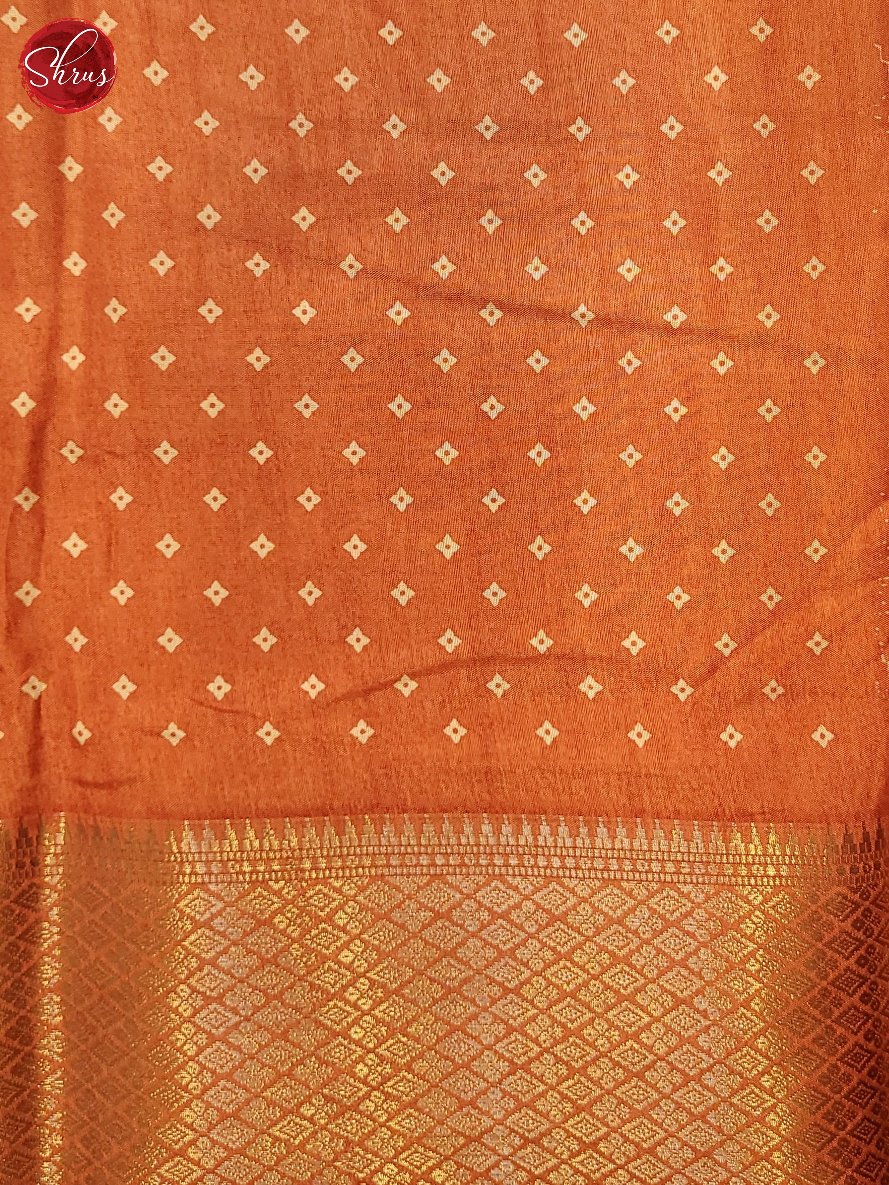 Peach(Single Tone) - Semi Crepe Saree - Shop on ShrusEternity.com