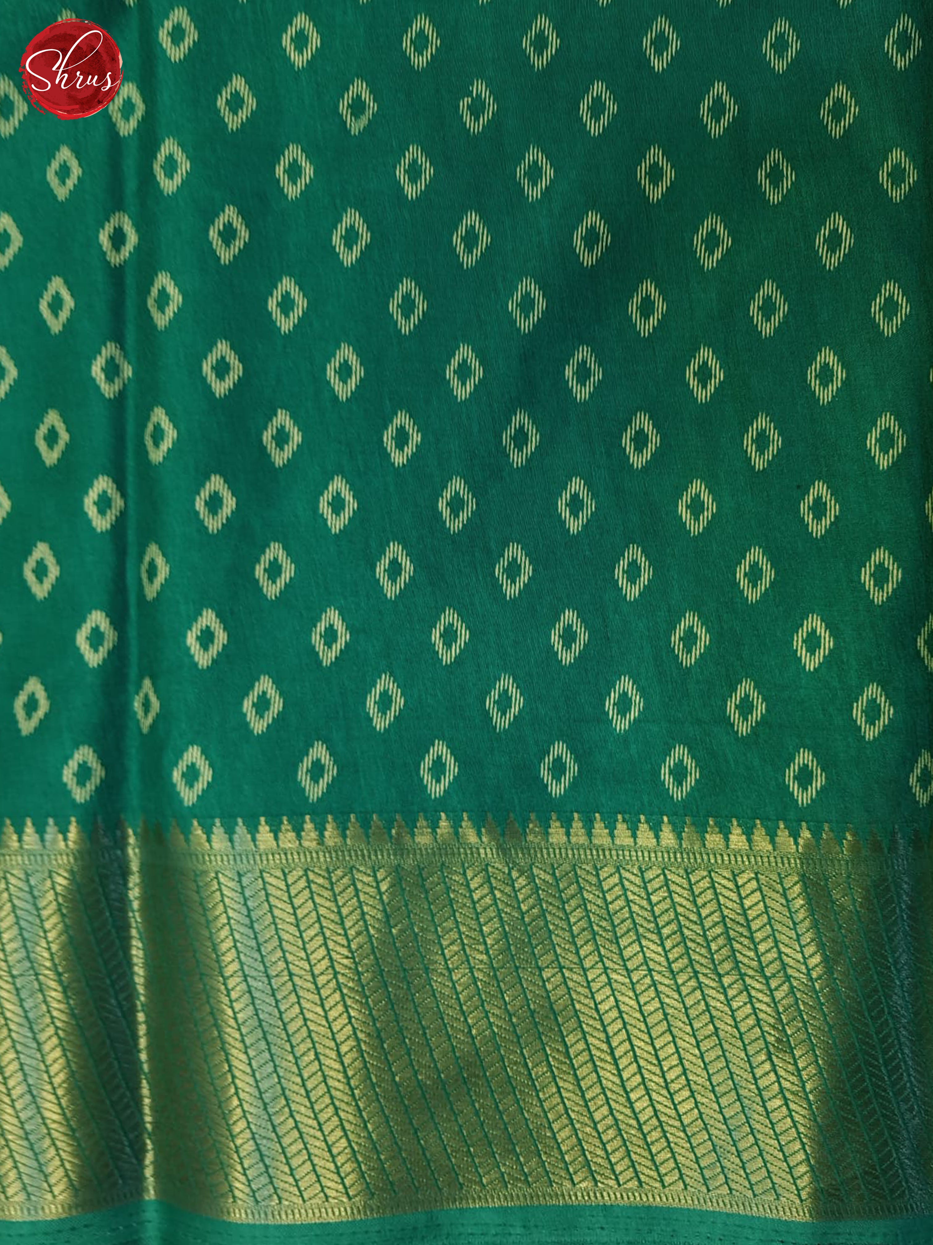 Green(Single Tone) - Semi crepe Saree - Shop on ShrusEternity.com