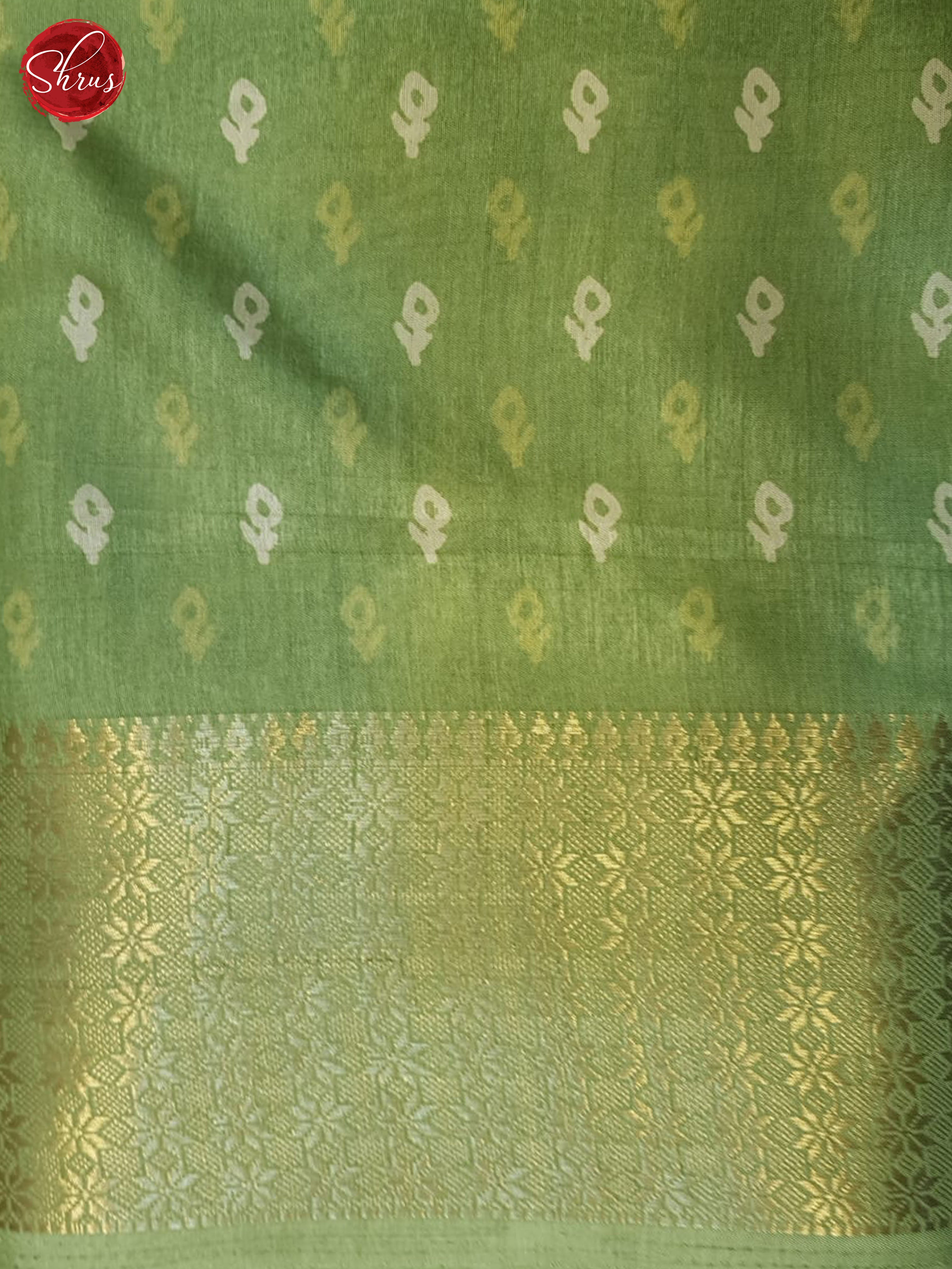 Green(Single Tone) - Semi crepe Saree - Shop on ShrusEternity.com