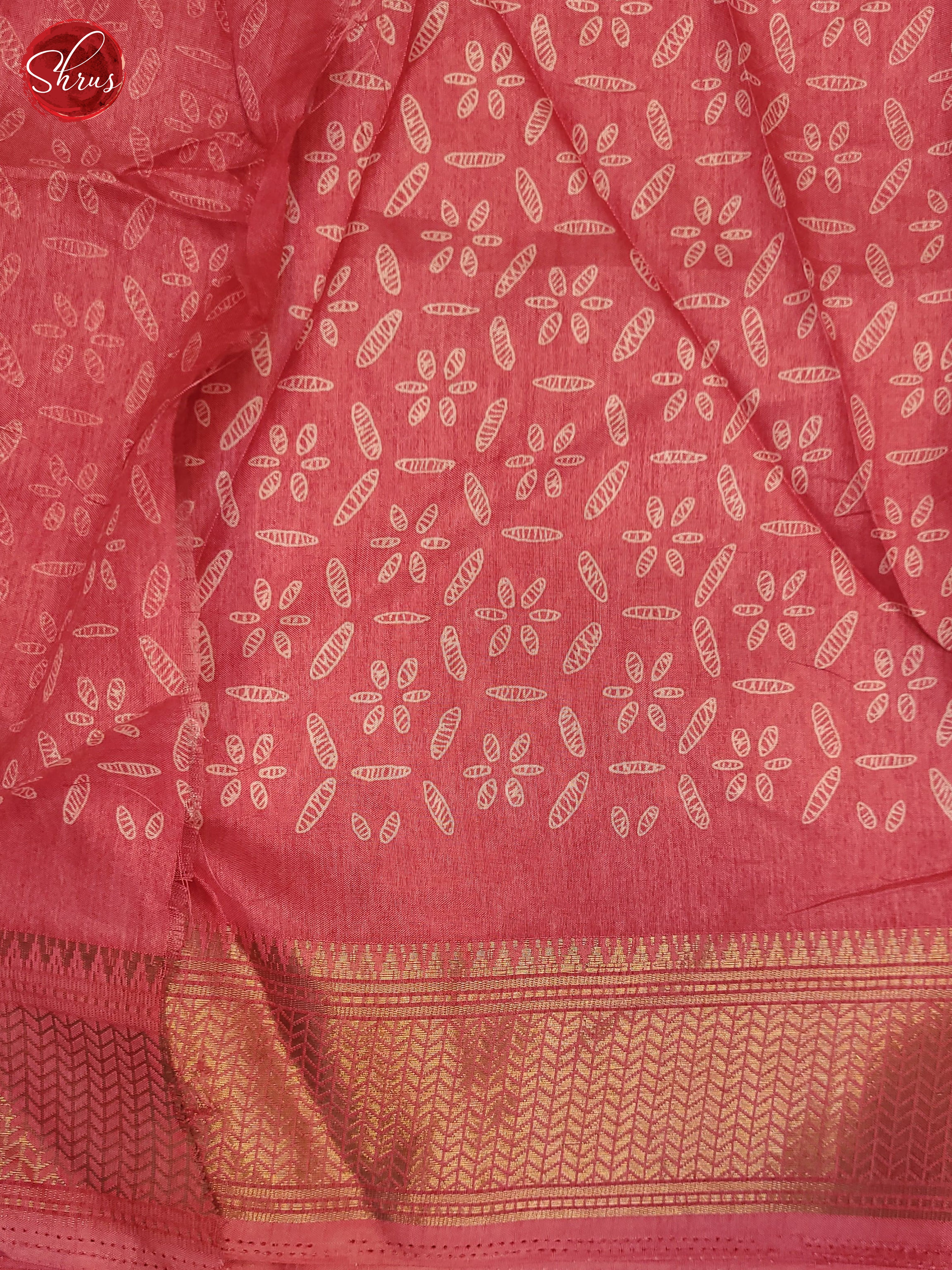 Pink (Single Tone) - Semi Crepe Saree - Shop on ShrusEternity.com