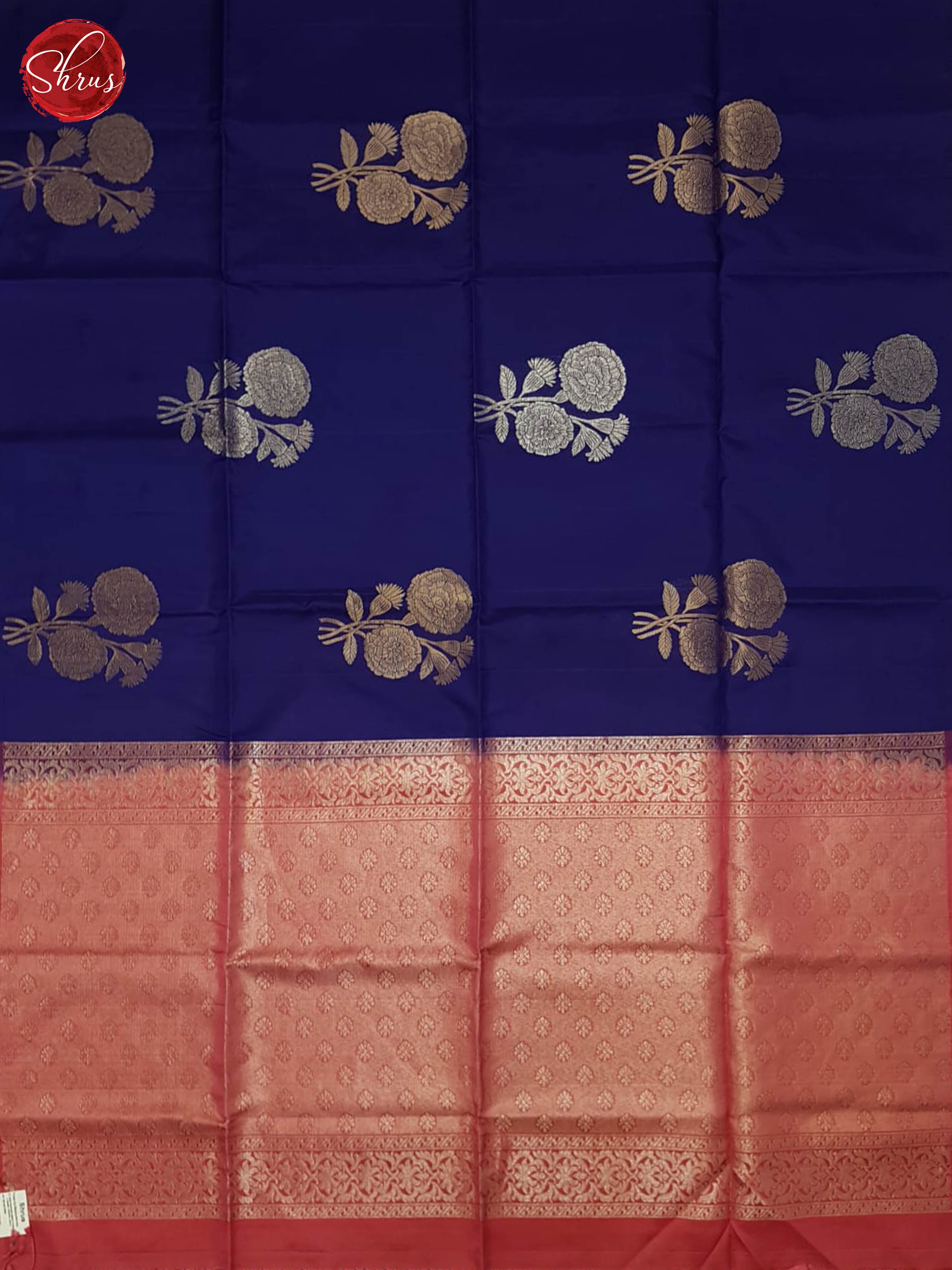 Blue And Pink-Soft Silk Saree - Shop on ShrusEternity.com