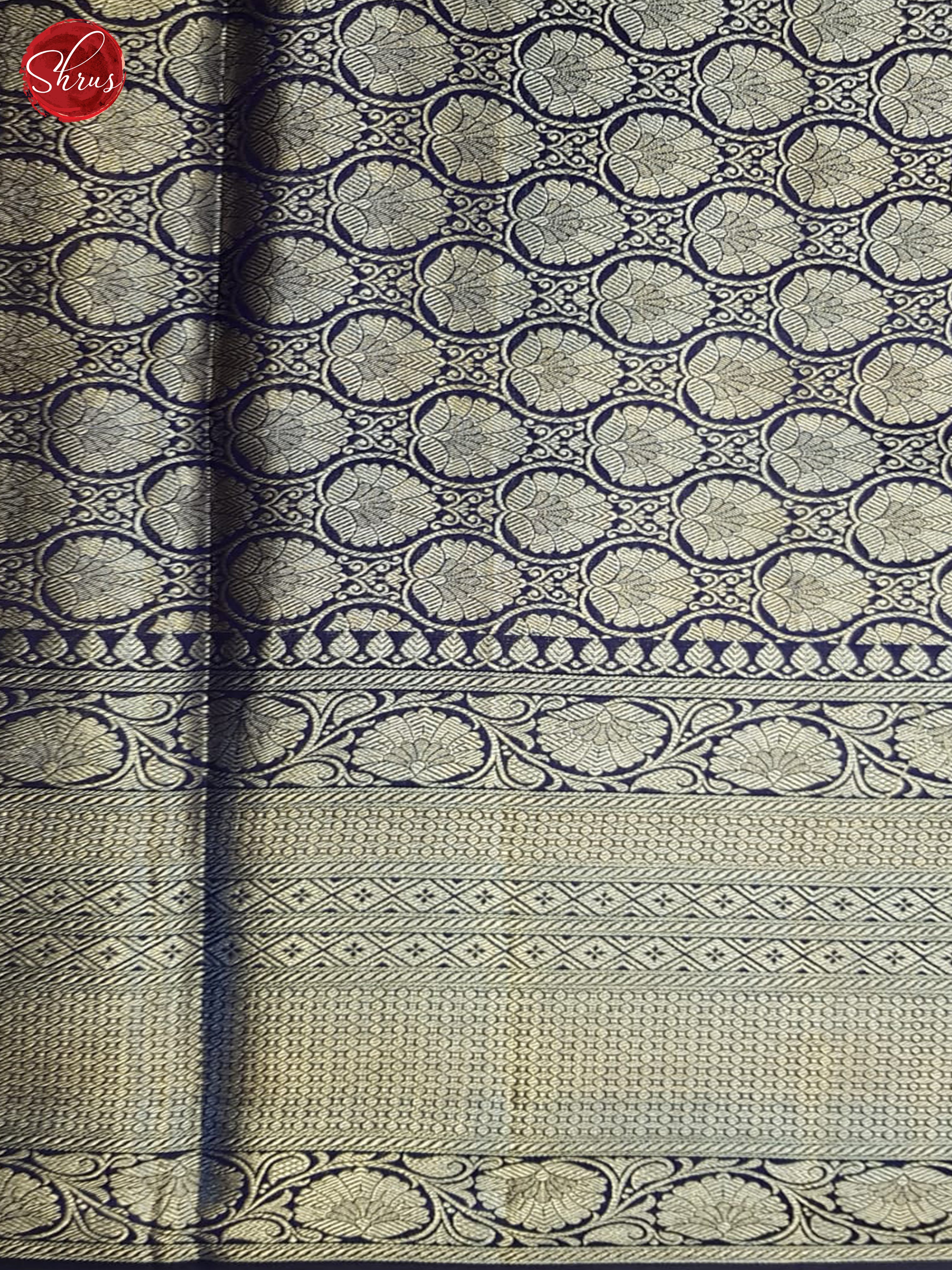 Black And Blue-Tussar Saree - Shop on ShrusEternity.com