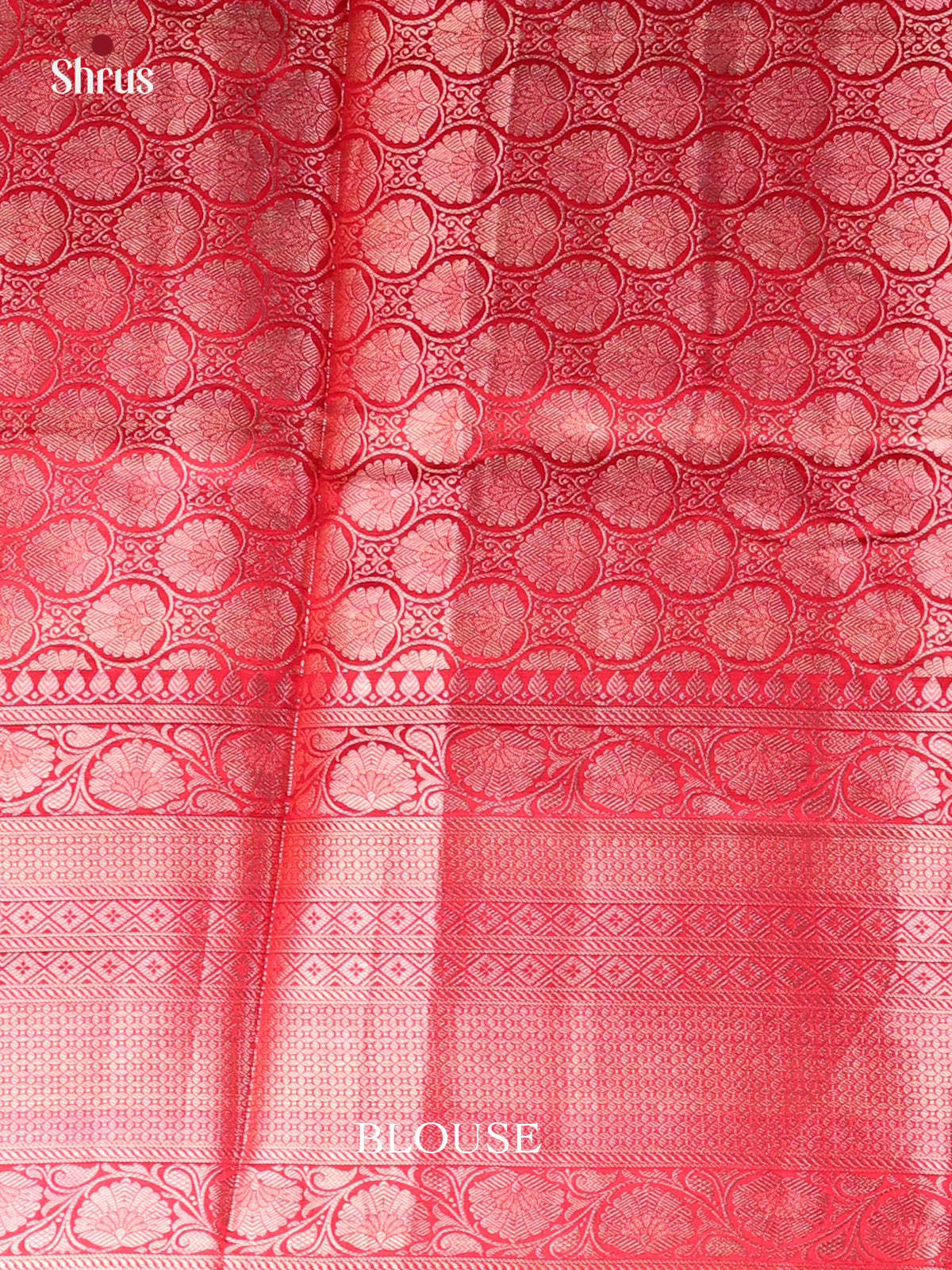 Green & Red - Tussar Saree