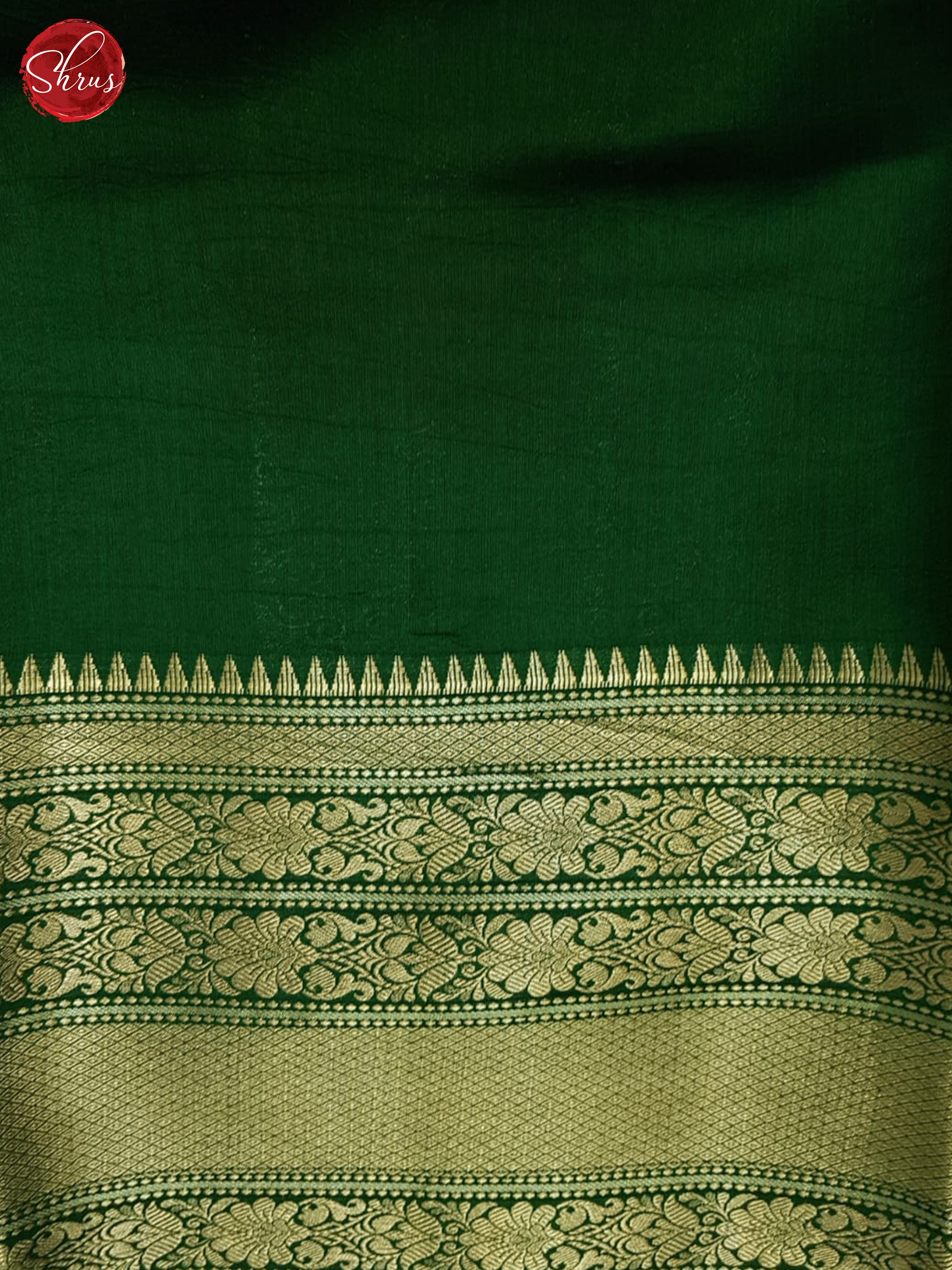 Purple & Green- Tussar Saree - Shop on ShrusEternity.com