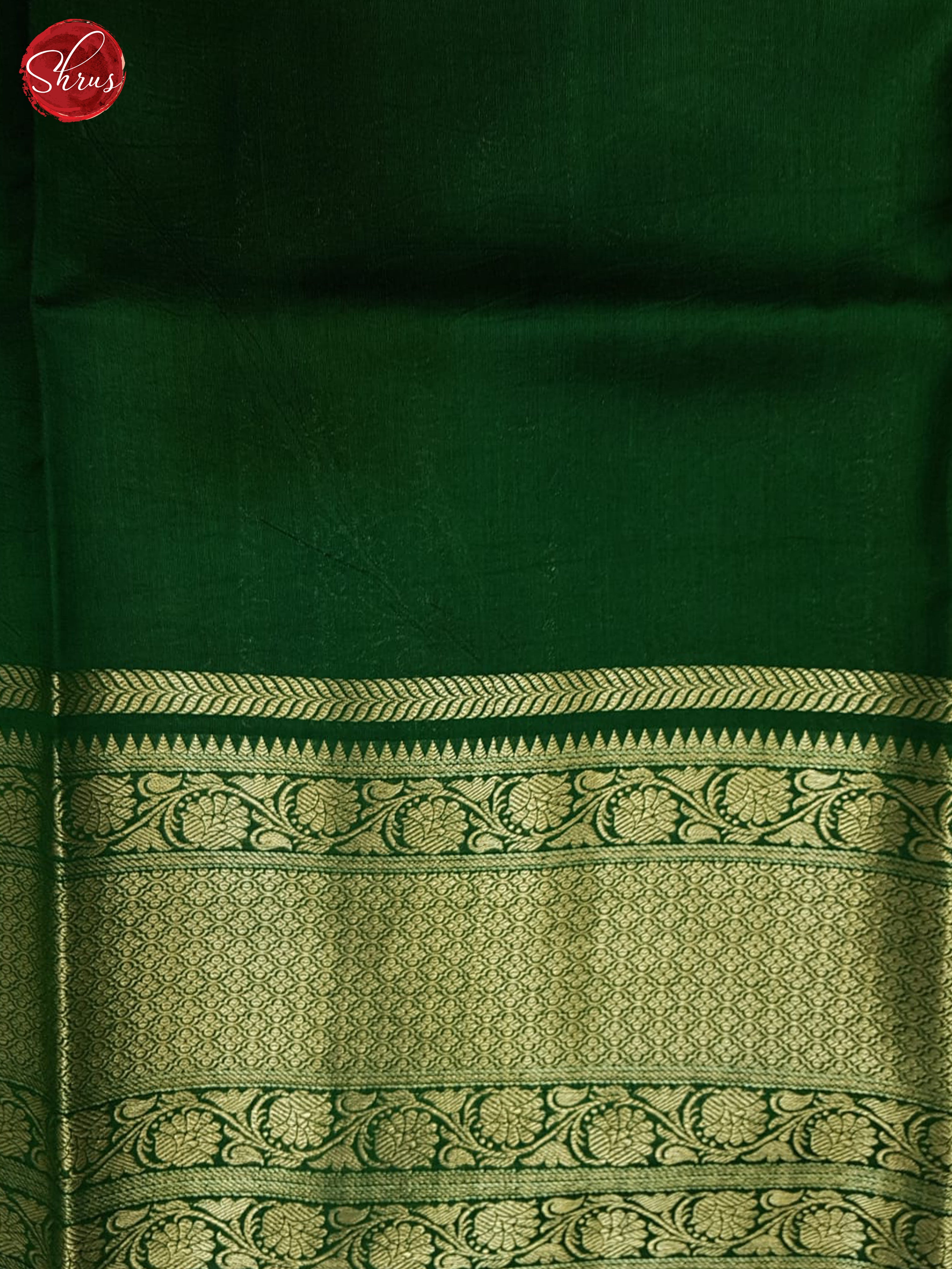 Purple & Green - Tussar Saree - Shop on ShrusEternity.com