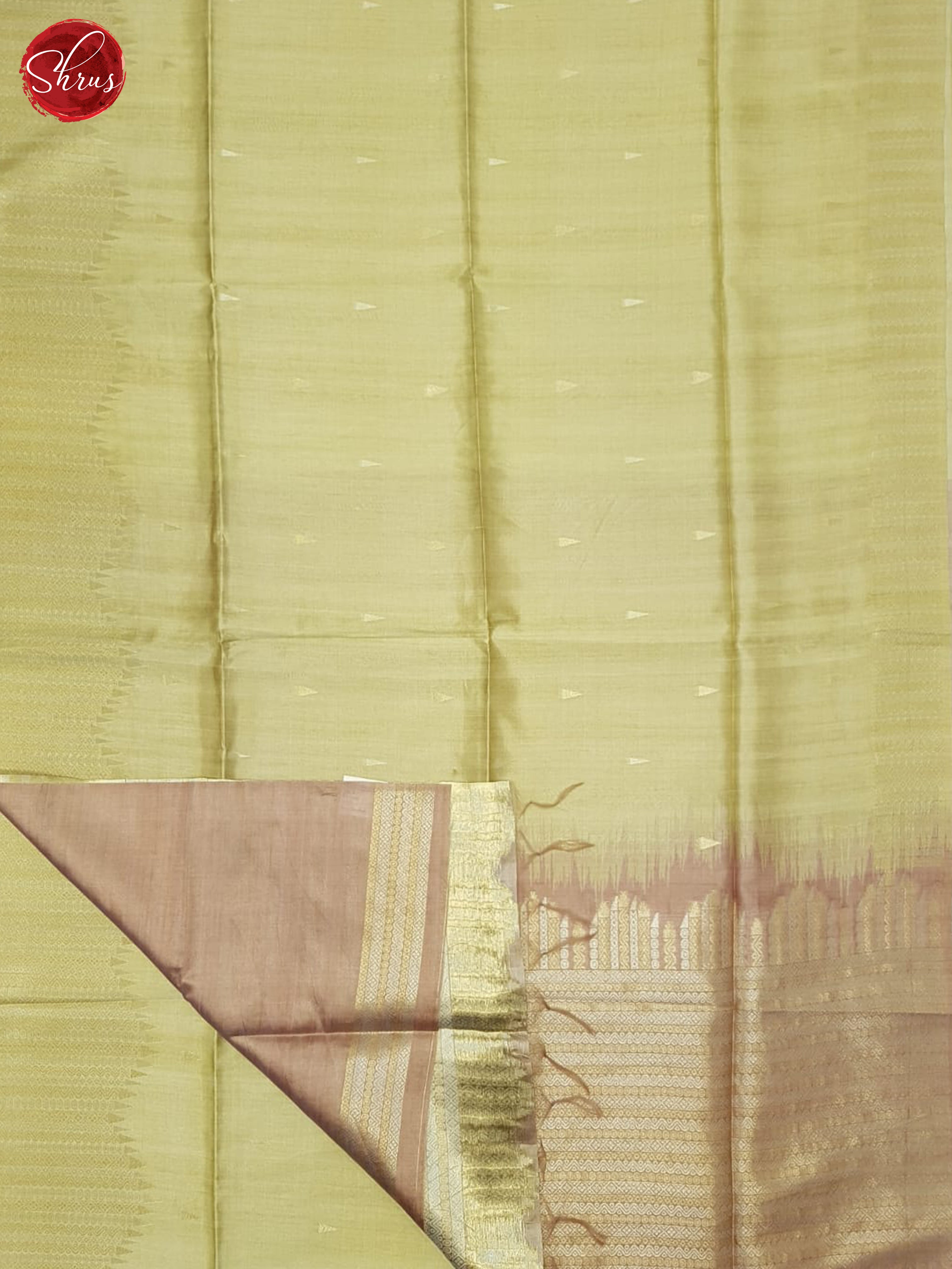 Green & Onion Pink - Semi Silkcotton Saree - Shop on ShrusEternity.com