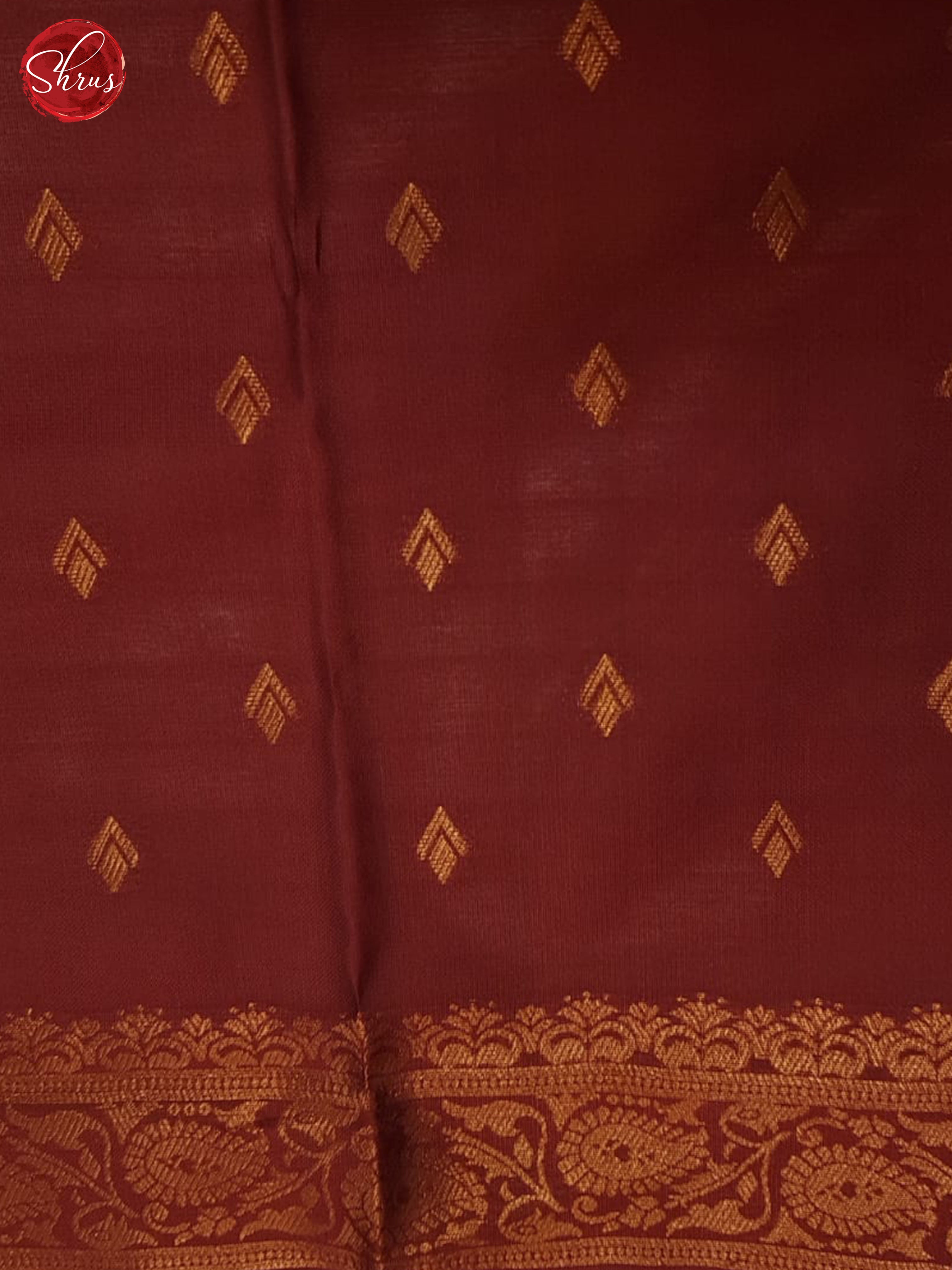 Blue And Araku Maroon- Semi soft Silk saree - Shop on ShrusEternity.com