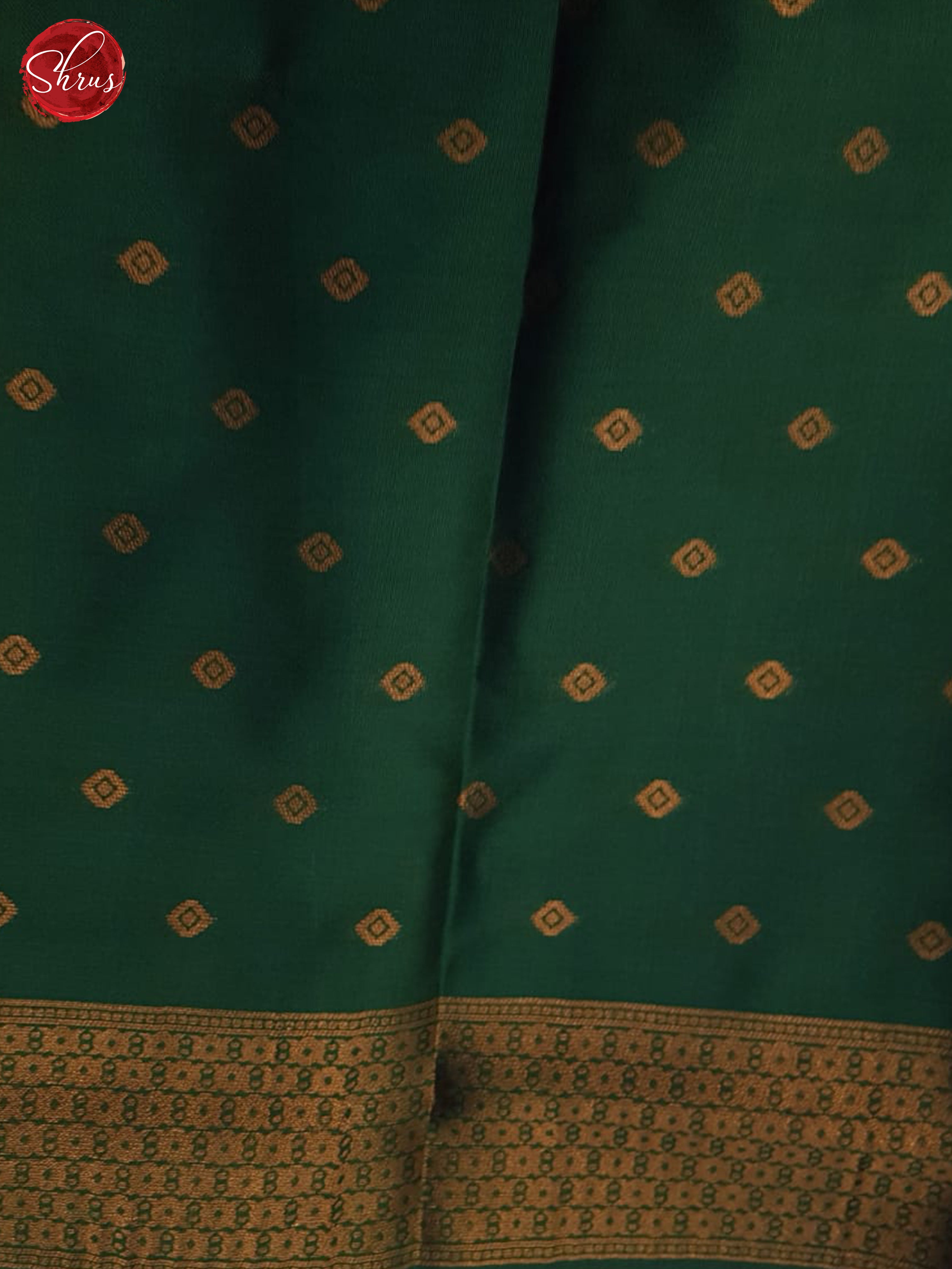 Grey And Green- Semi Soft Silk Saree - Shop on ShrusEternity.com