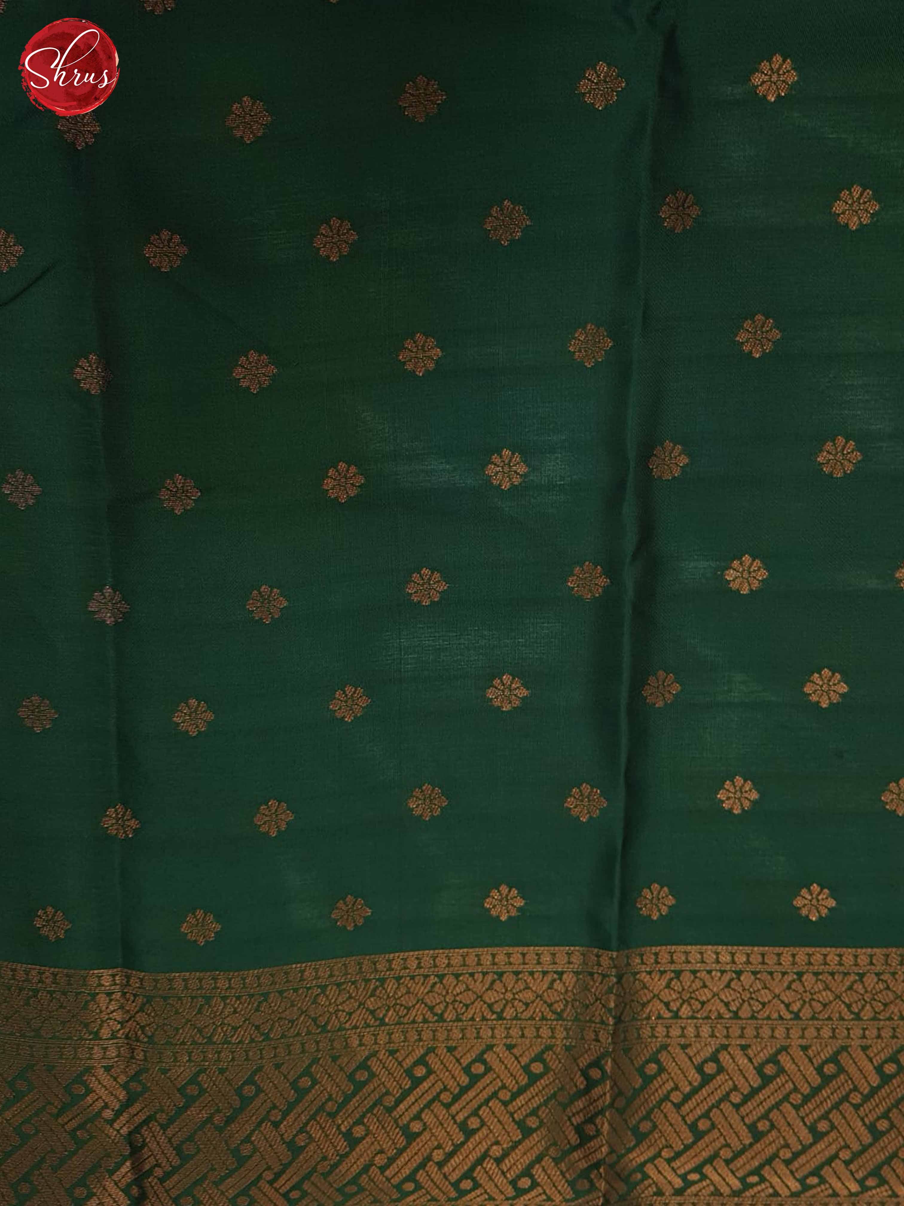 Mustard And Green - Semi Soft Silk Saree - Shop on ShrusEternity.com