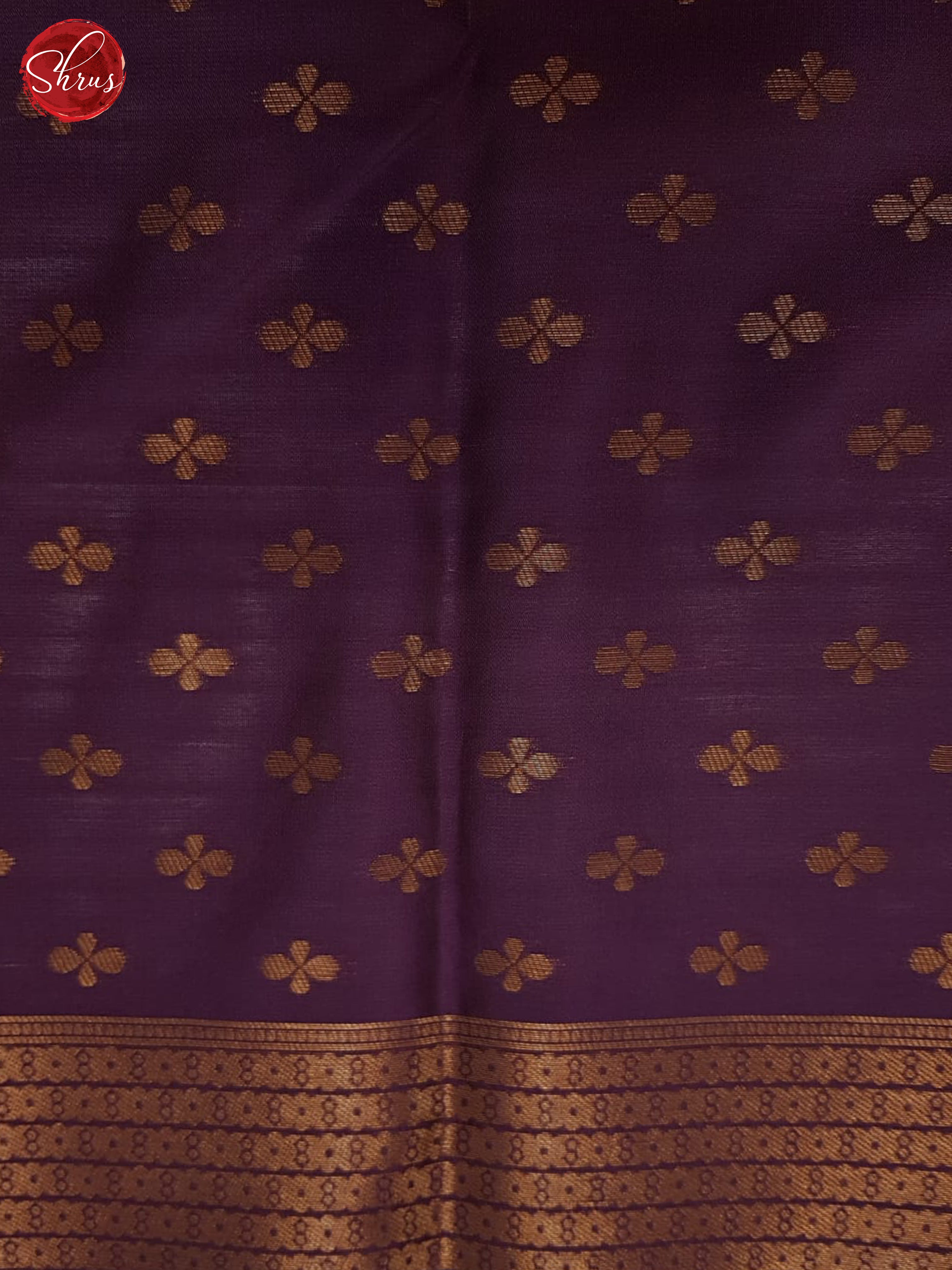 Green & Wine - Semi Softsilk Saree - Shop on ShrusEternity.com