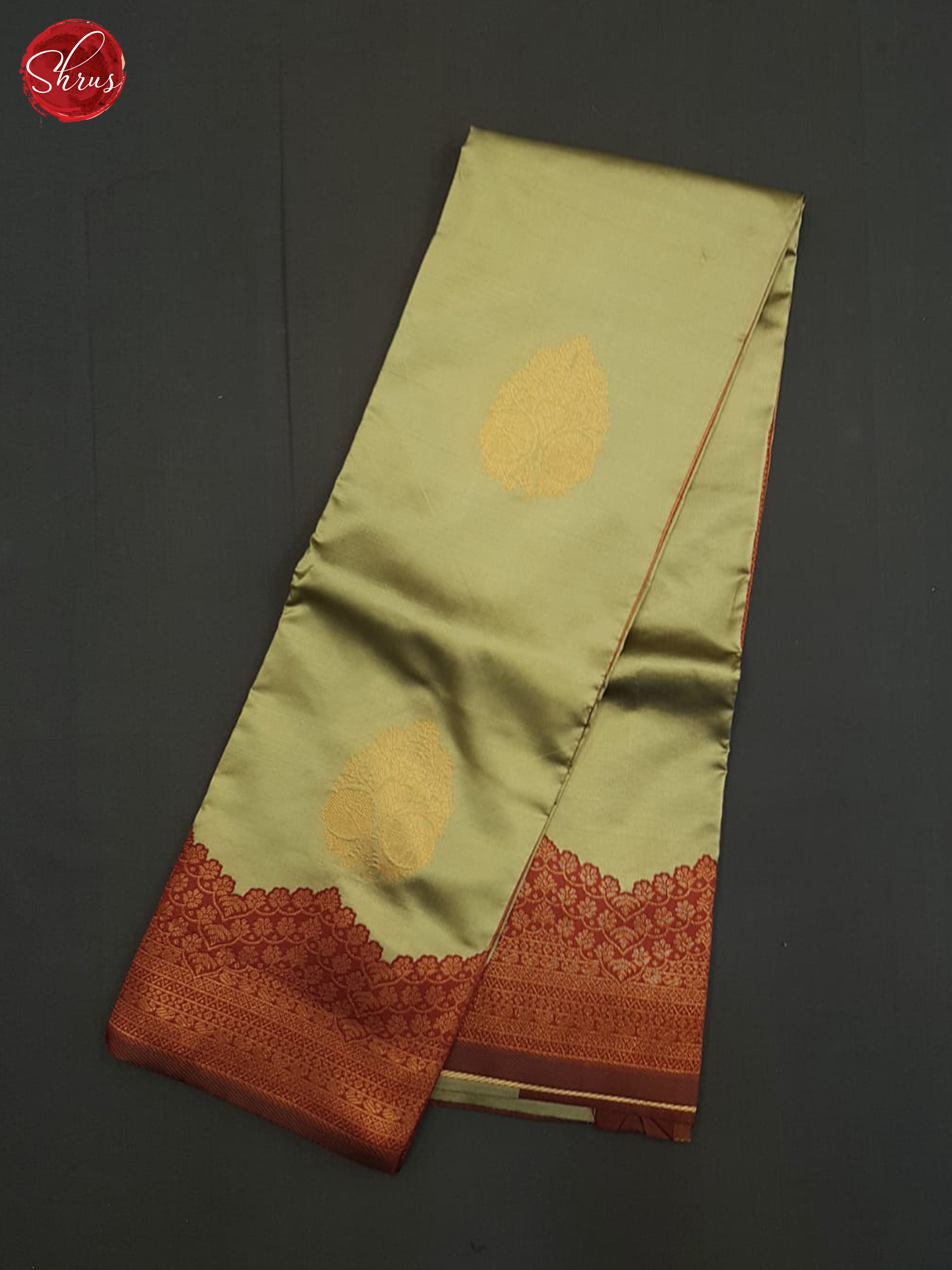 Grey And Araku Maroon-Semi soft silk saree - Shop on ShrusEternity.com