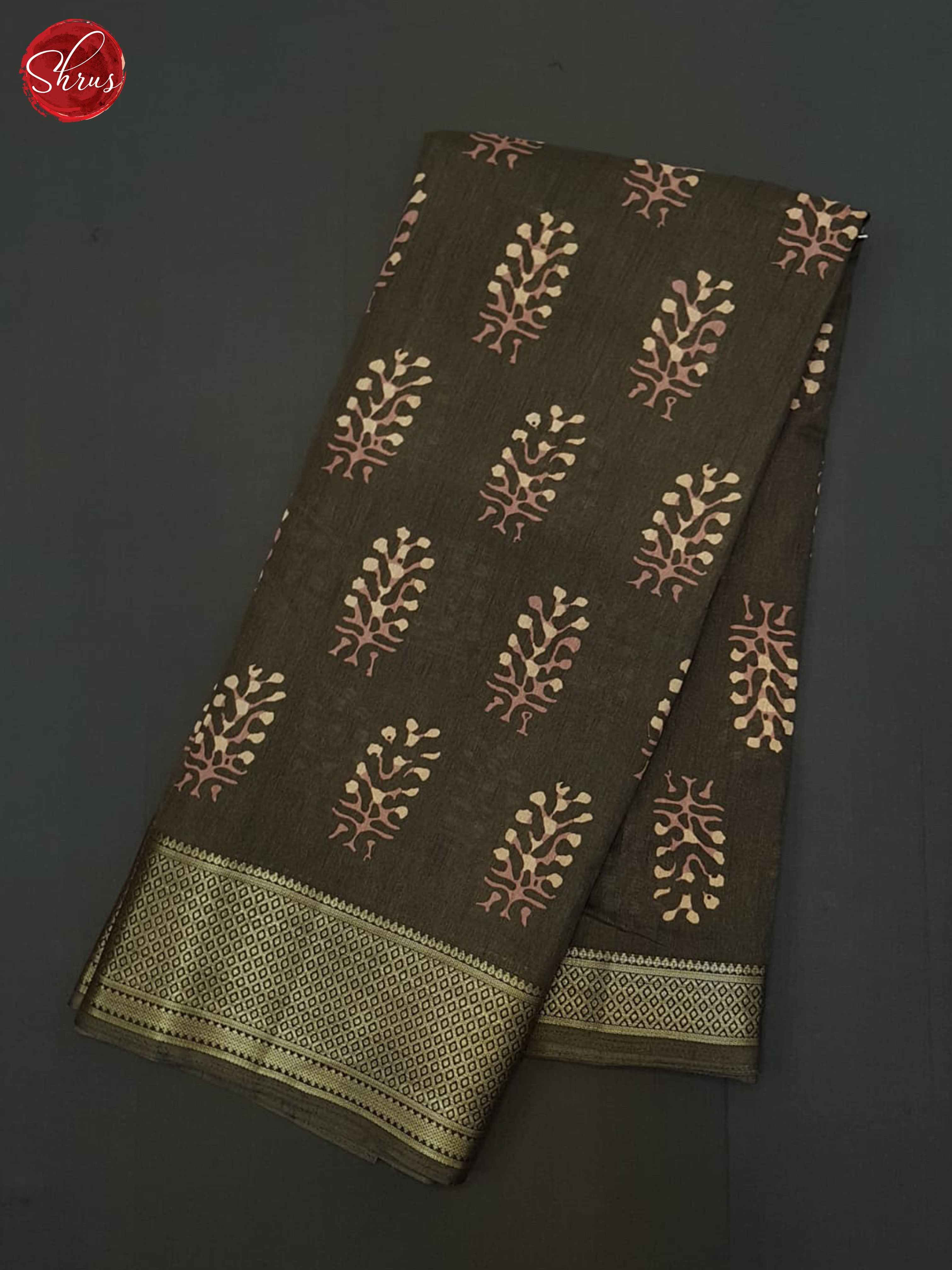 BJS13391 - Semi crepe Saree - Shop on ShrusEternity.com