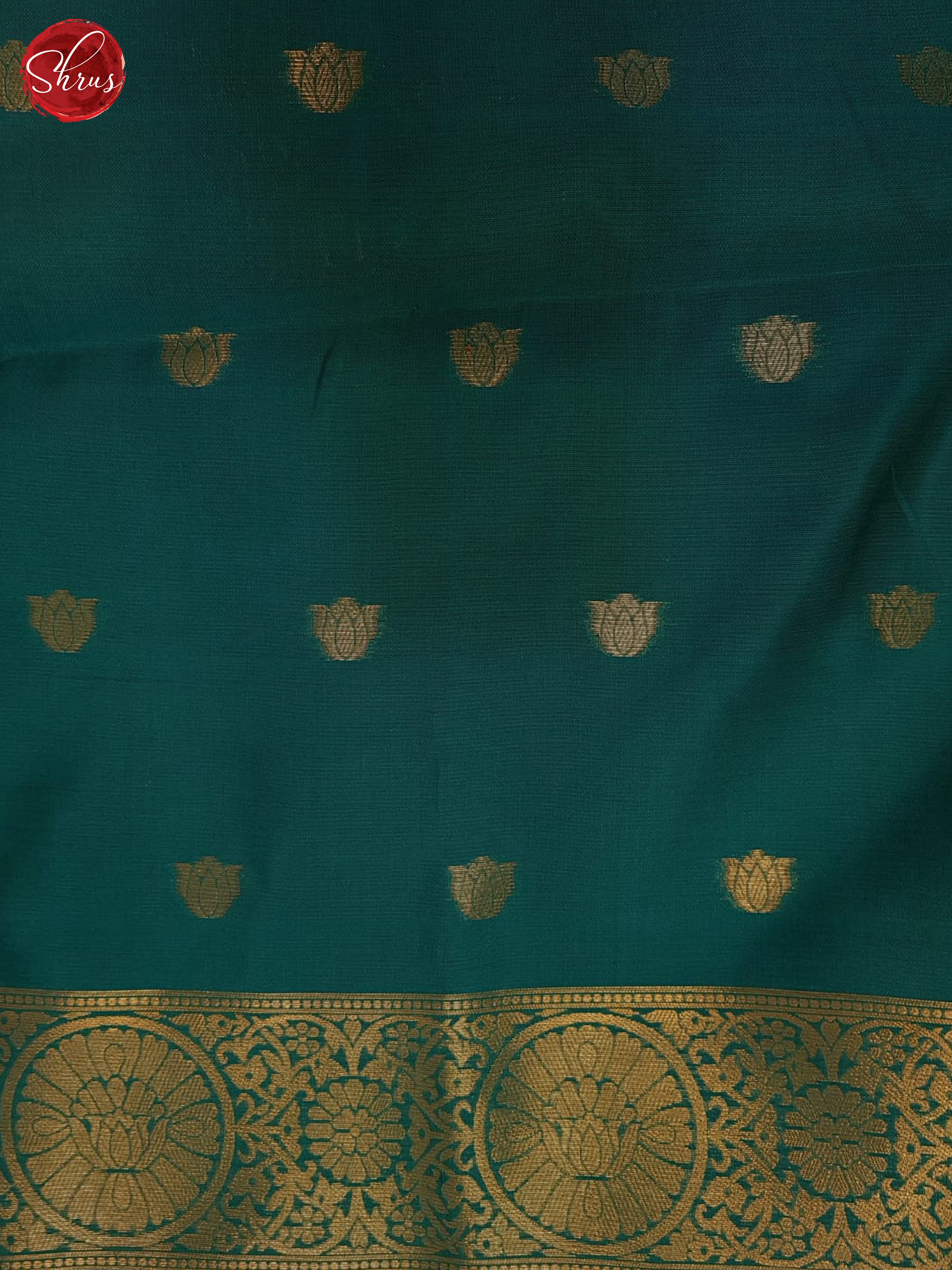 Maroon & Blue- Semi Softsilk Saree - Shop on ShrusEternity.com