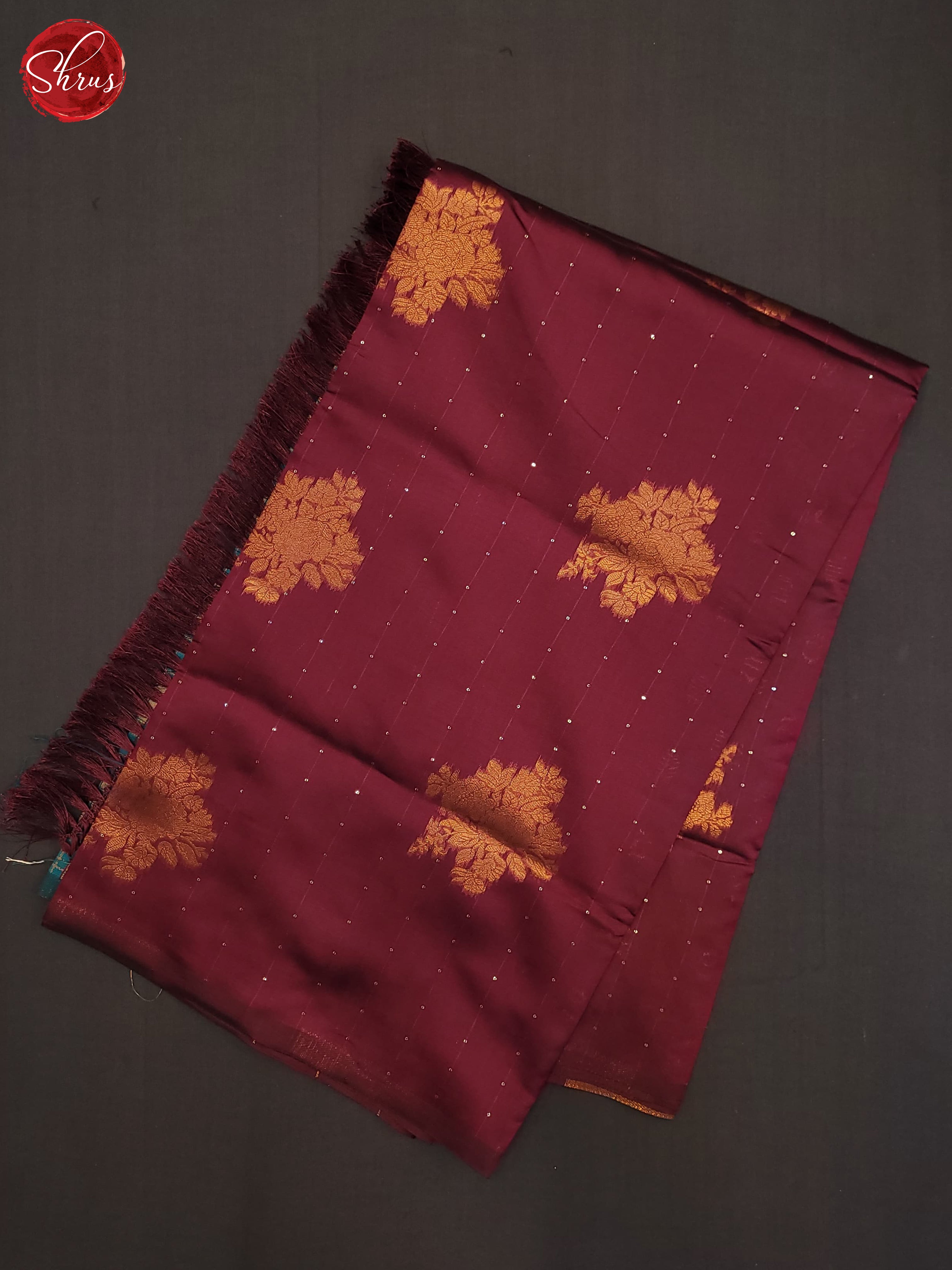 Majenta Pink & Blue - Semi Softsilk Saree - Shop on ShrusEternity.com