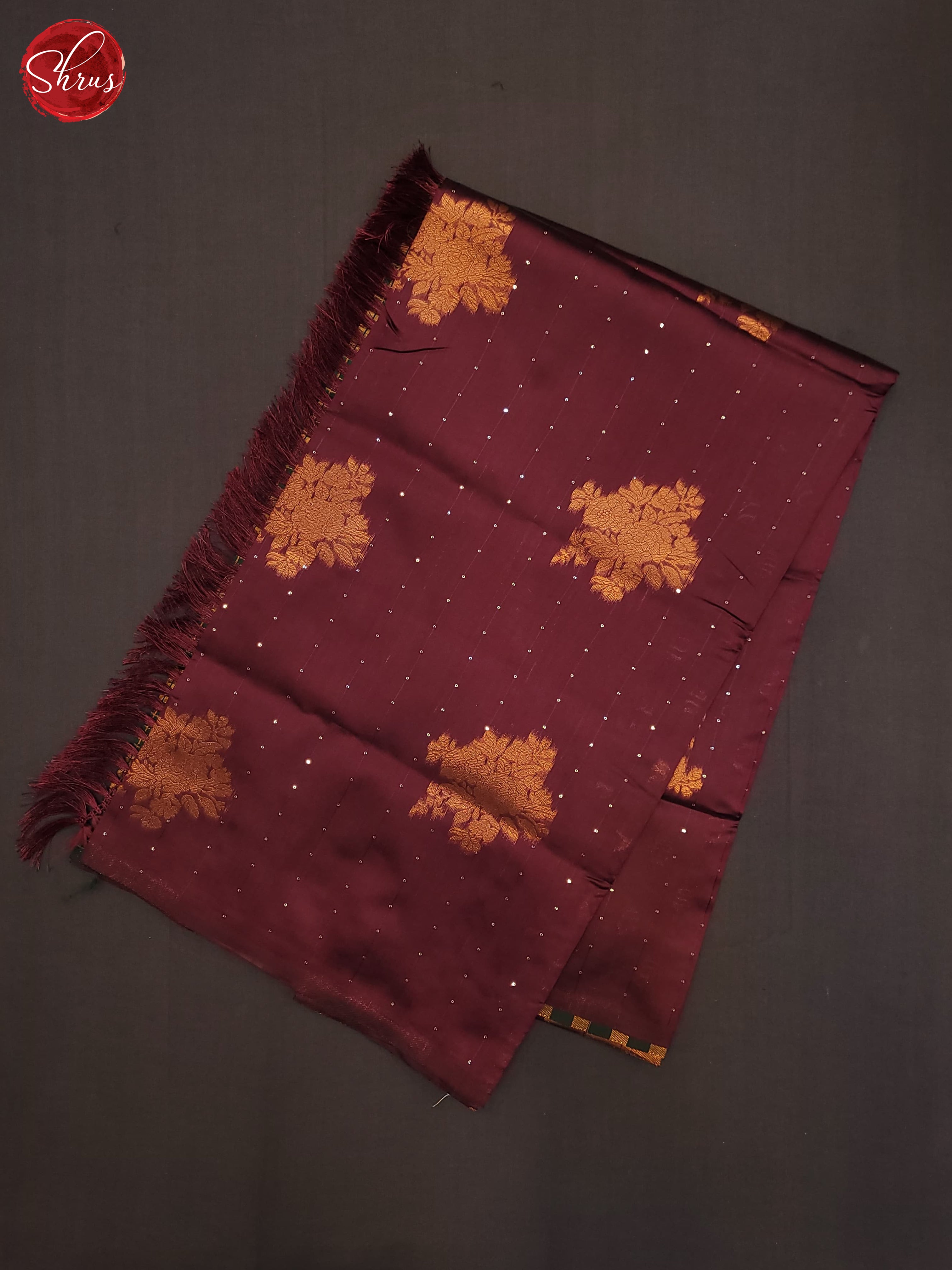 Arakku Maroon & Green - Semi Softsilk Saree - Shop on ShrusEternity.com