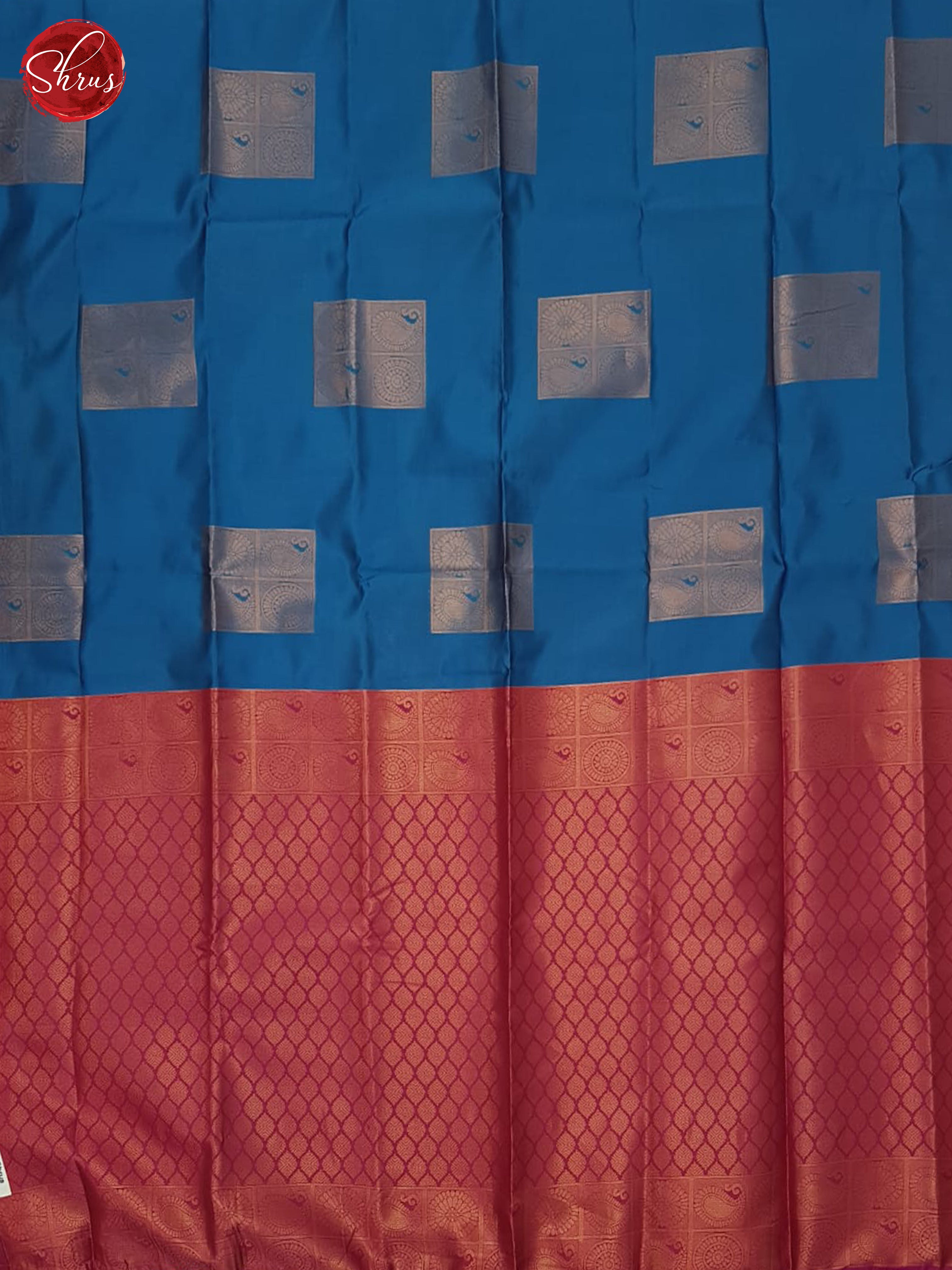 Blue And Pink- Semi Soft Silk Saree - Shop on ShrusEternity.com