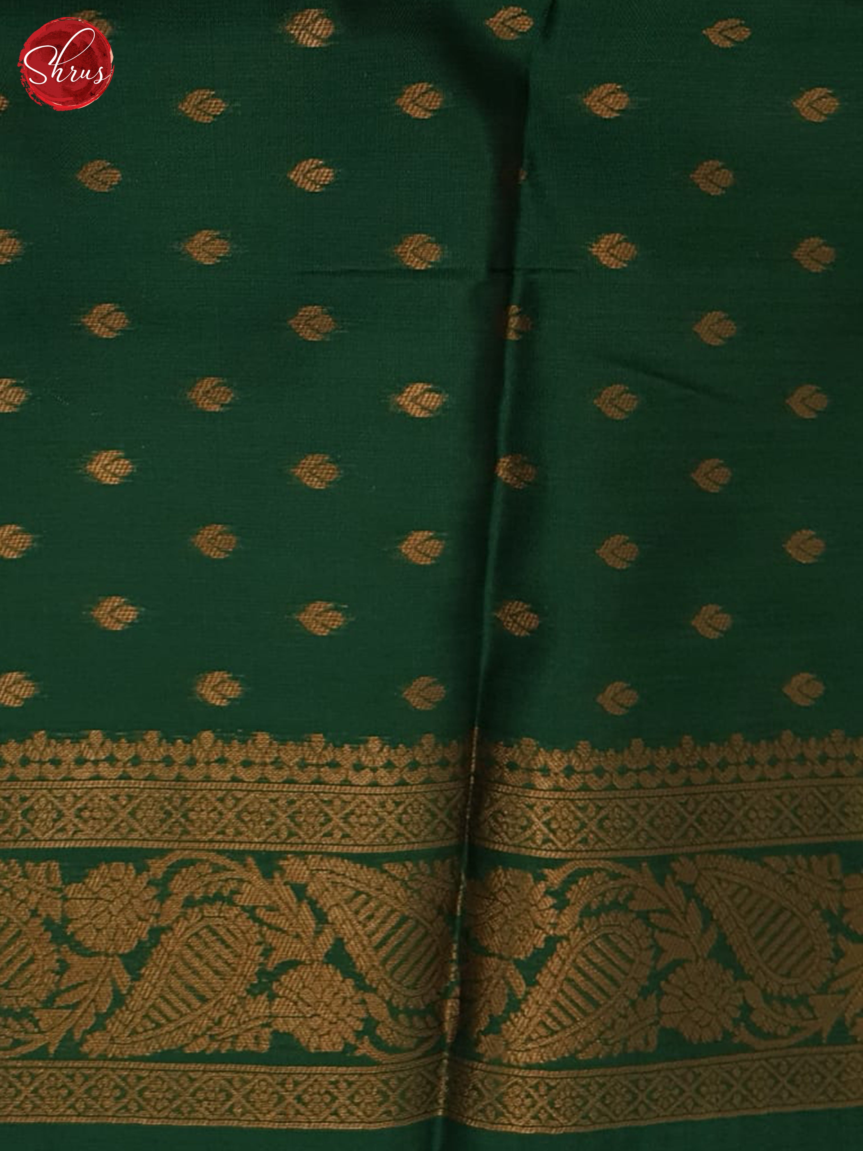 Wine And Green- Semi Soft Silk Saree - Shop on ShrusEternity.com