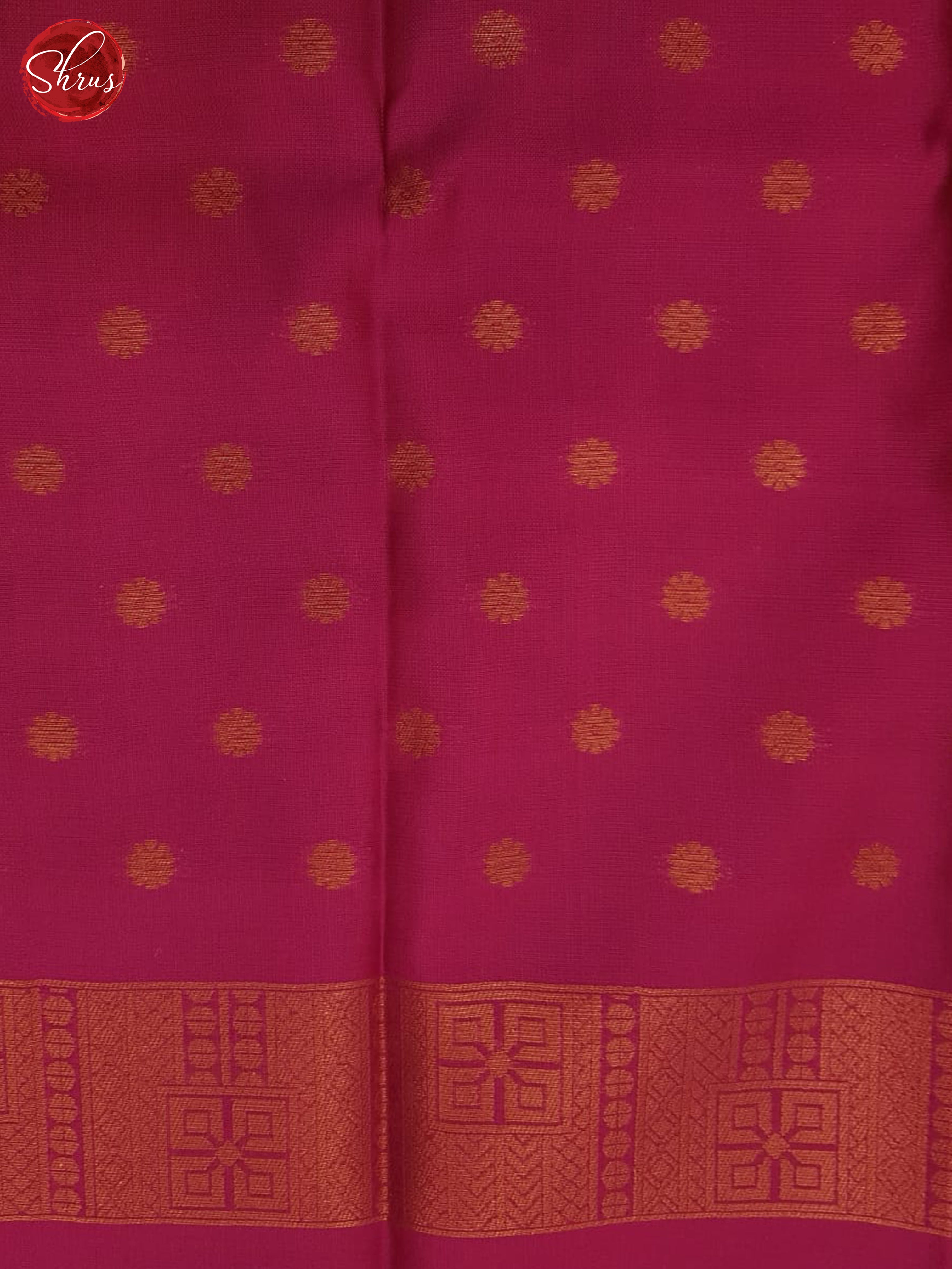 Green And Pink- Semi Soft Silk Saree - Shop on ShrusEternity.com